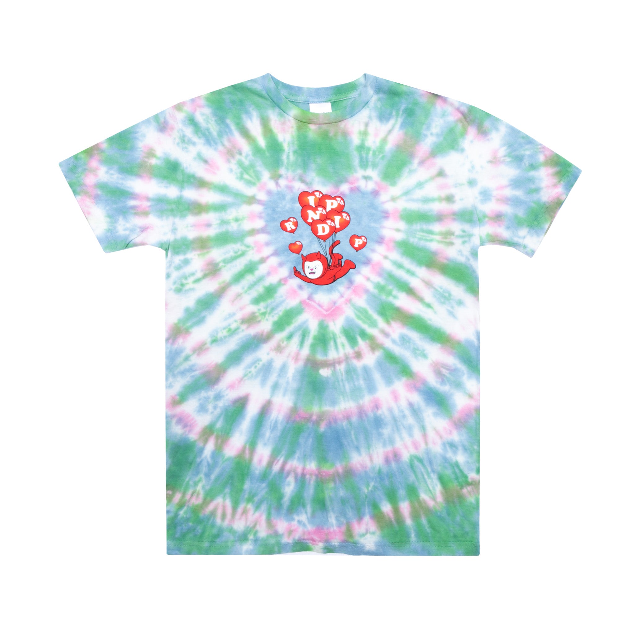  Cupids Nightmare Tee (Blue/Pink Heart Dye)、mySite、merchandisen