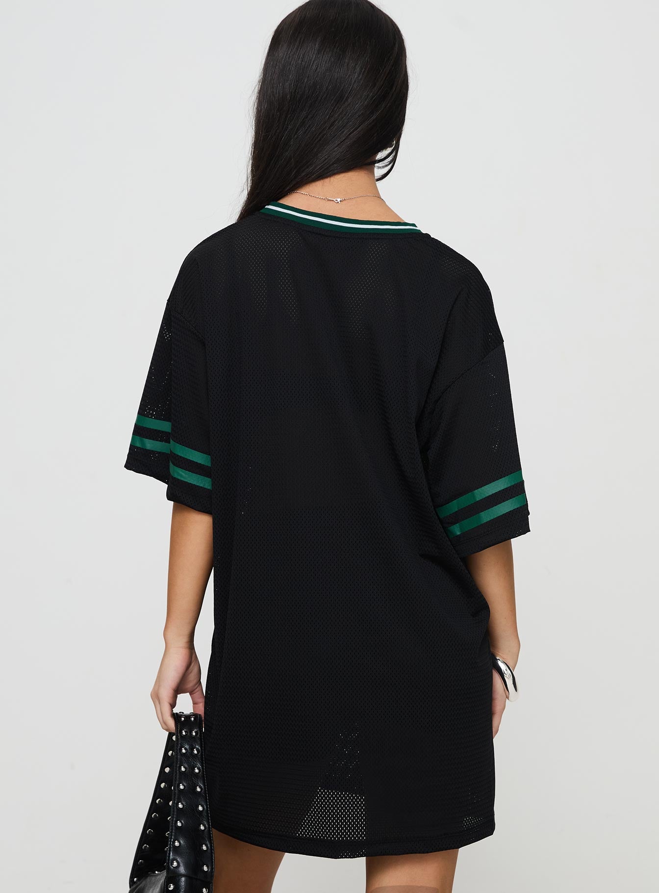 Michail Jersey Mini Dress Green、mySite、solidvoid