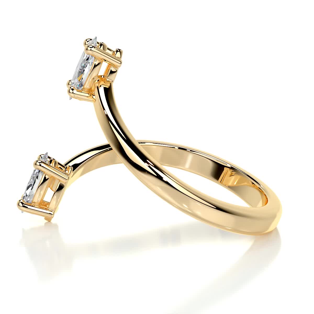 Anita Lab Grown Fashion Ring (0.36 Carat) -18K Yellow Gold、mySite、hinf8tx79