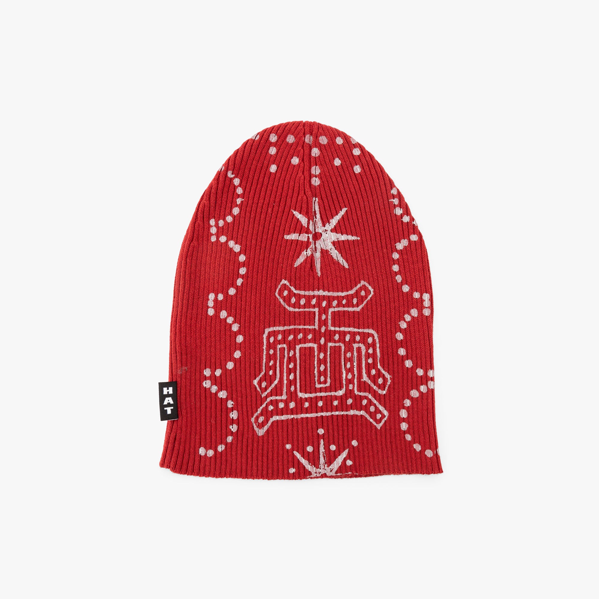  4YE Scar Beanie / Red、mySite、merchandisen