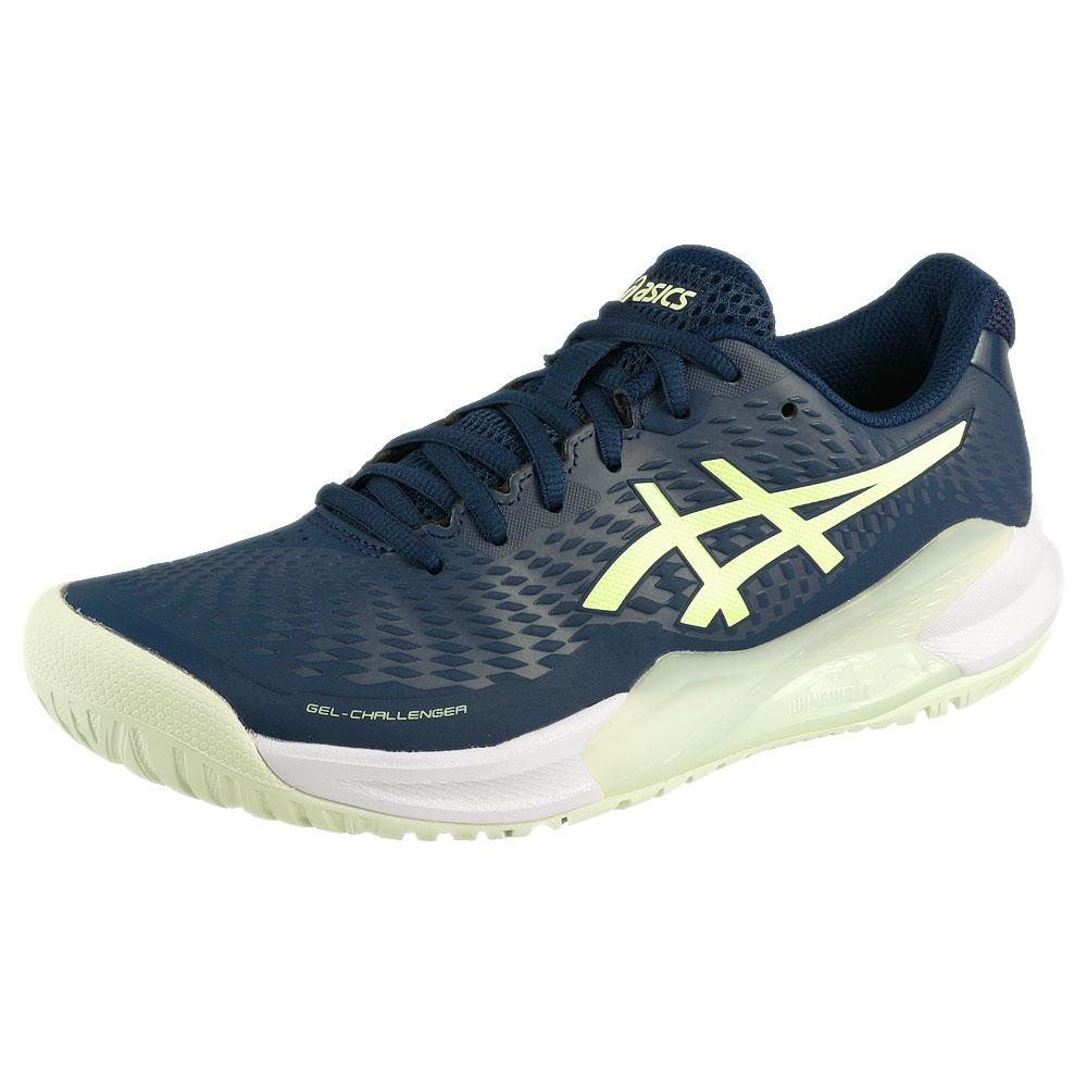 Asics Women's Gel-Challenger 14 - Blue Expanse/Illuminate Yellow、mySite、neckold