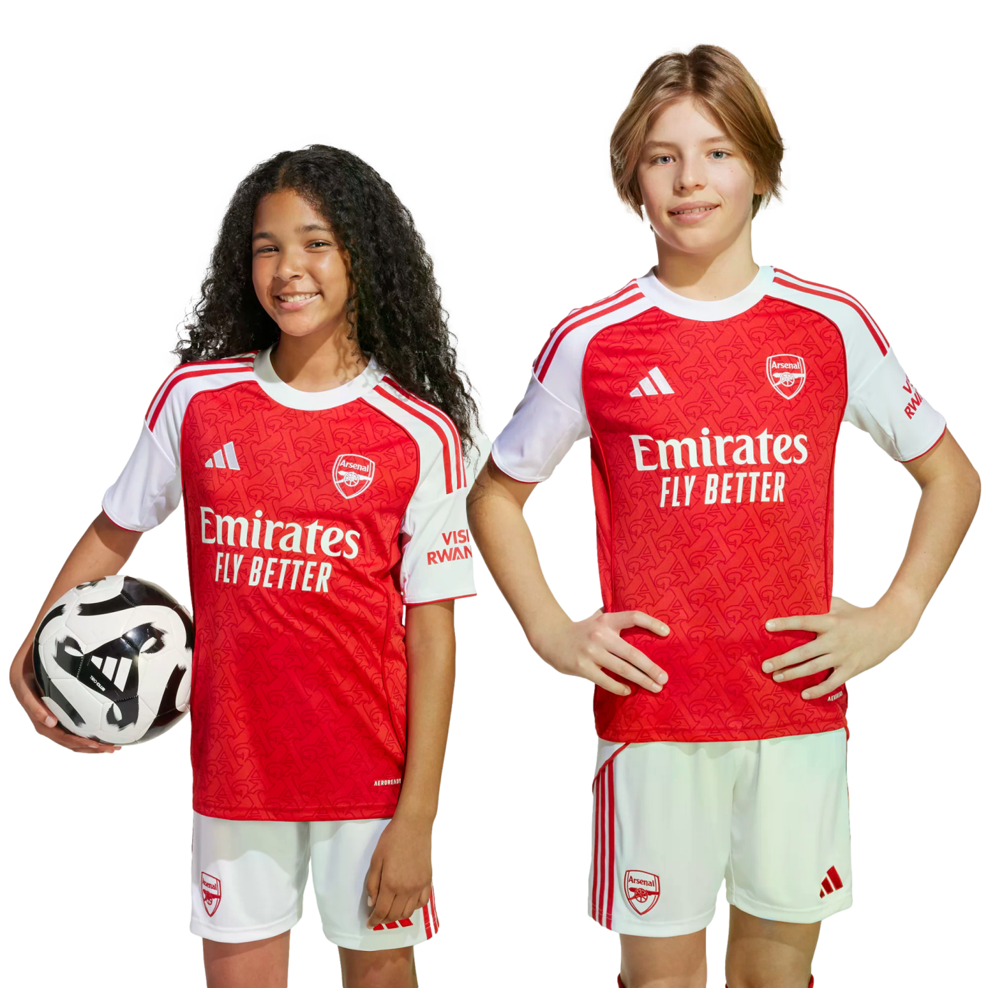 Adidas Arsenal 25/26 Youth Home Jersey、mySite、noshort