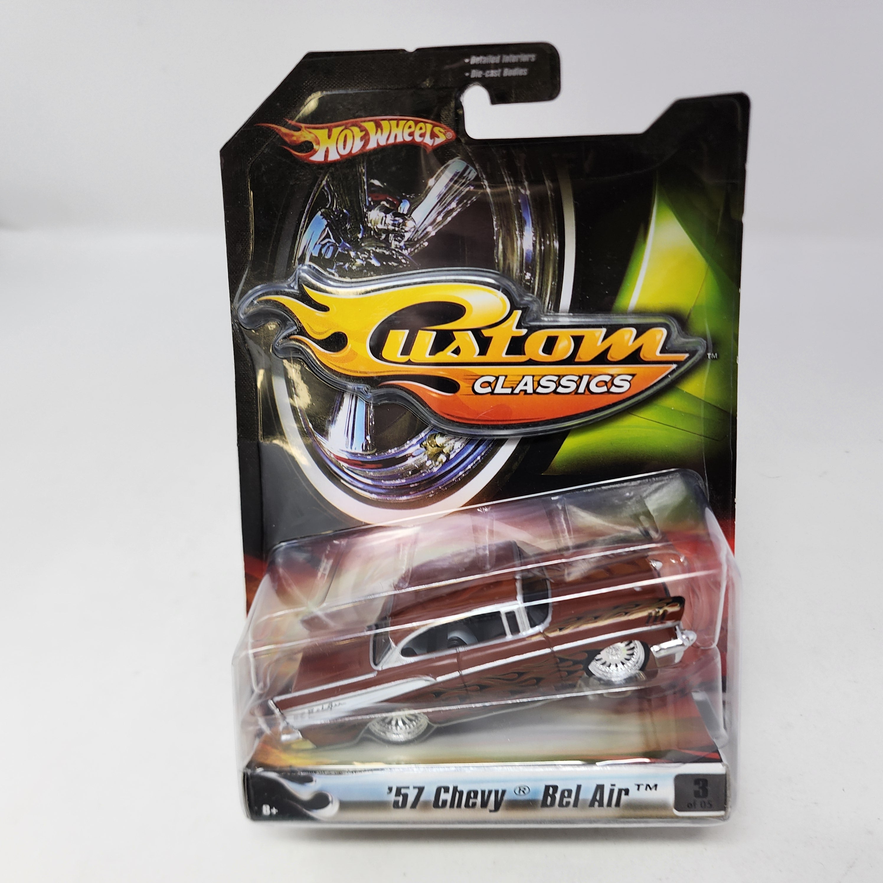 '57 Chevy Bel Air * Brown * Hot Wheels Custom Classics * 1:50 Scale、mySite、hgirdovlk
