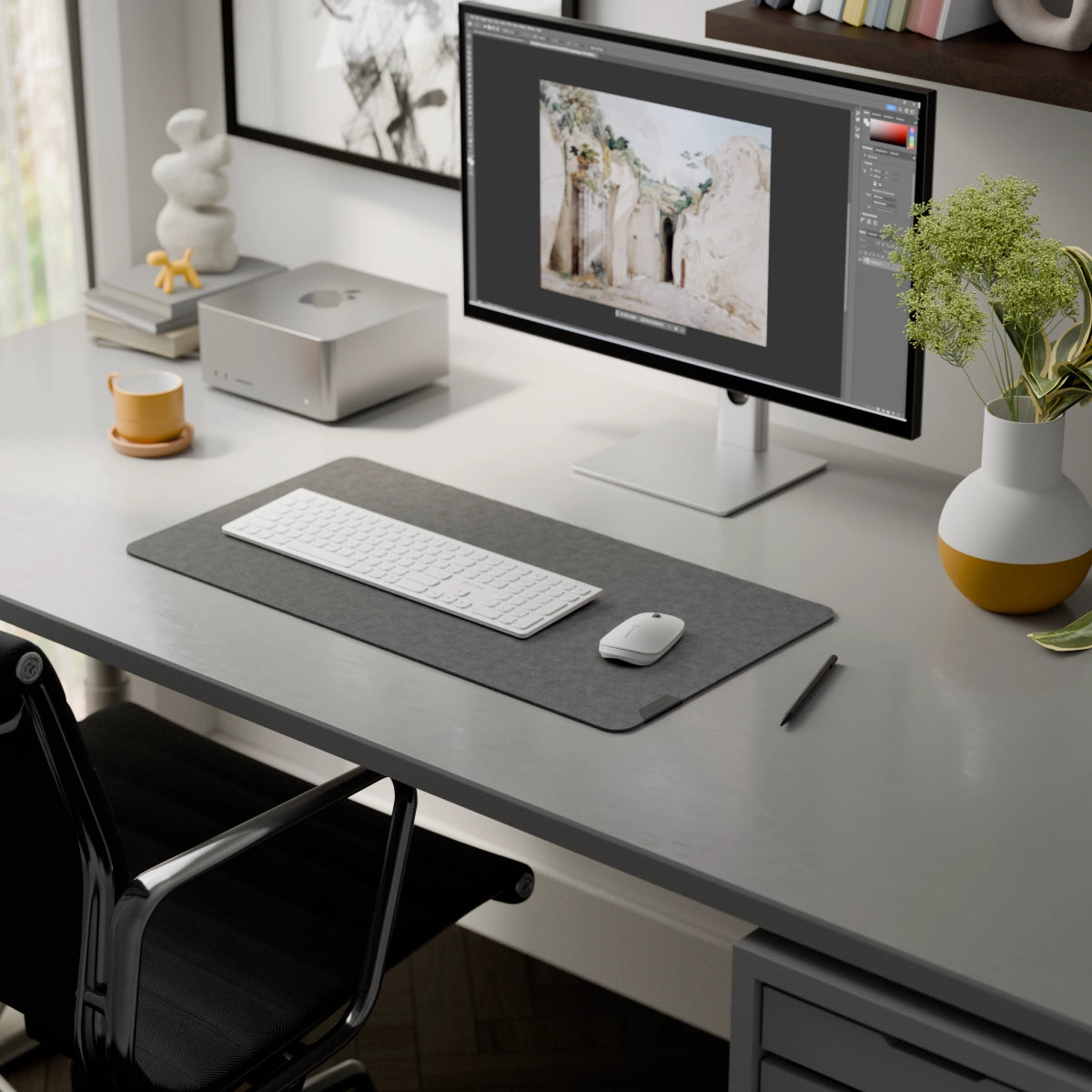 Premium Felt Desk Mat、mySite、fannypackpong