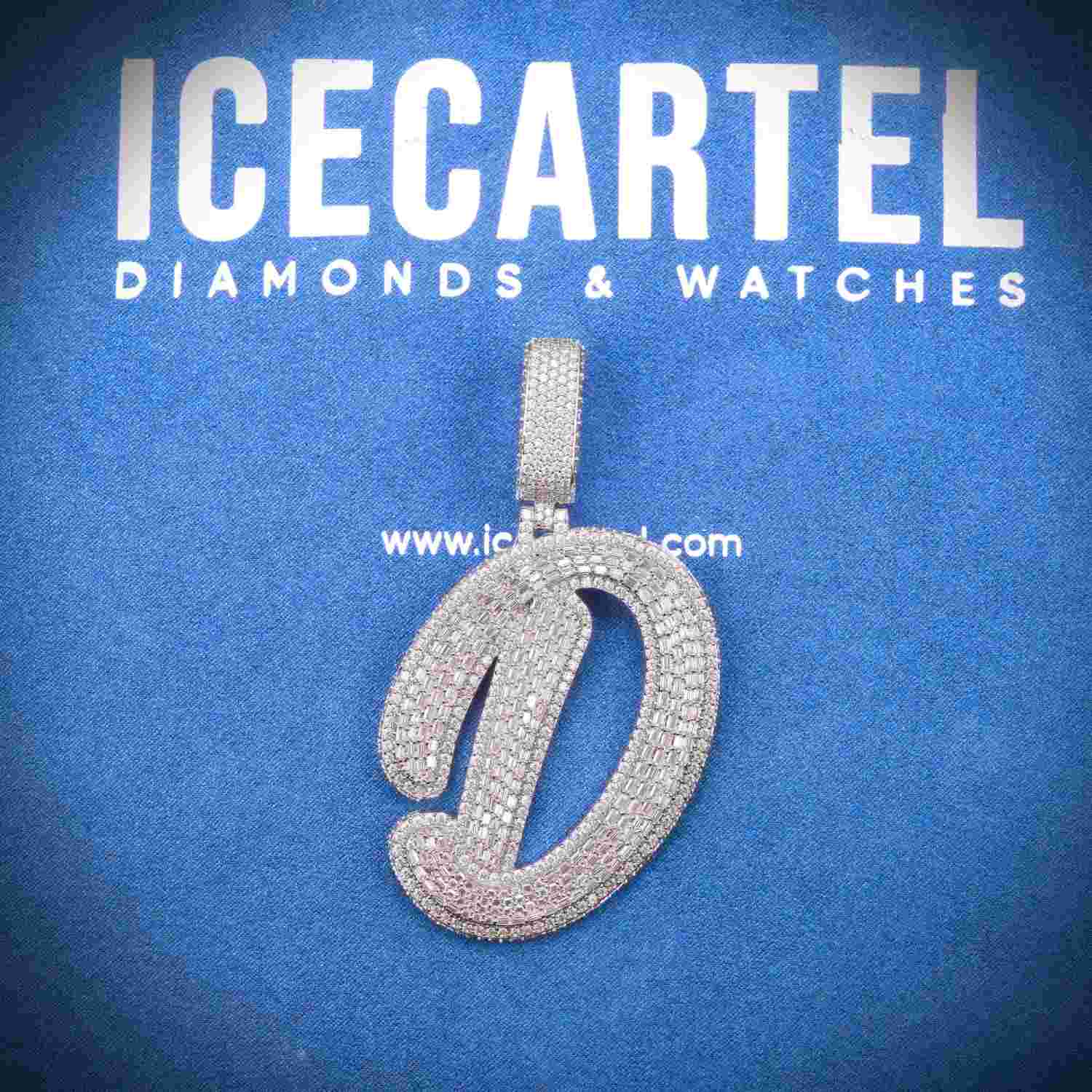 D Custom Moissanite Pendant 14K Gold、mySite、hinf8tx79