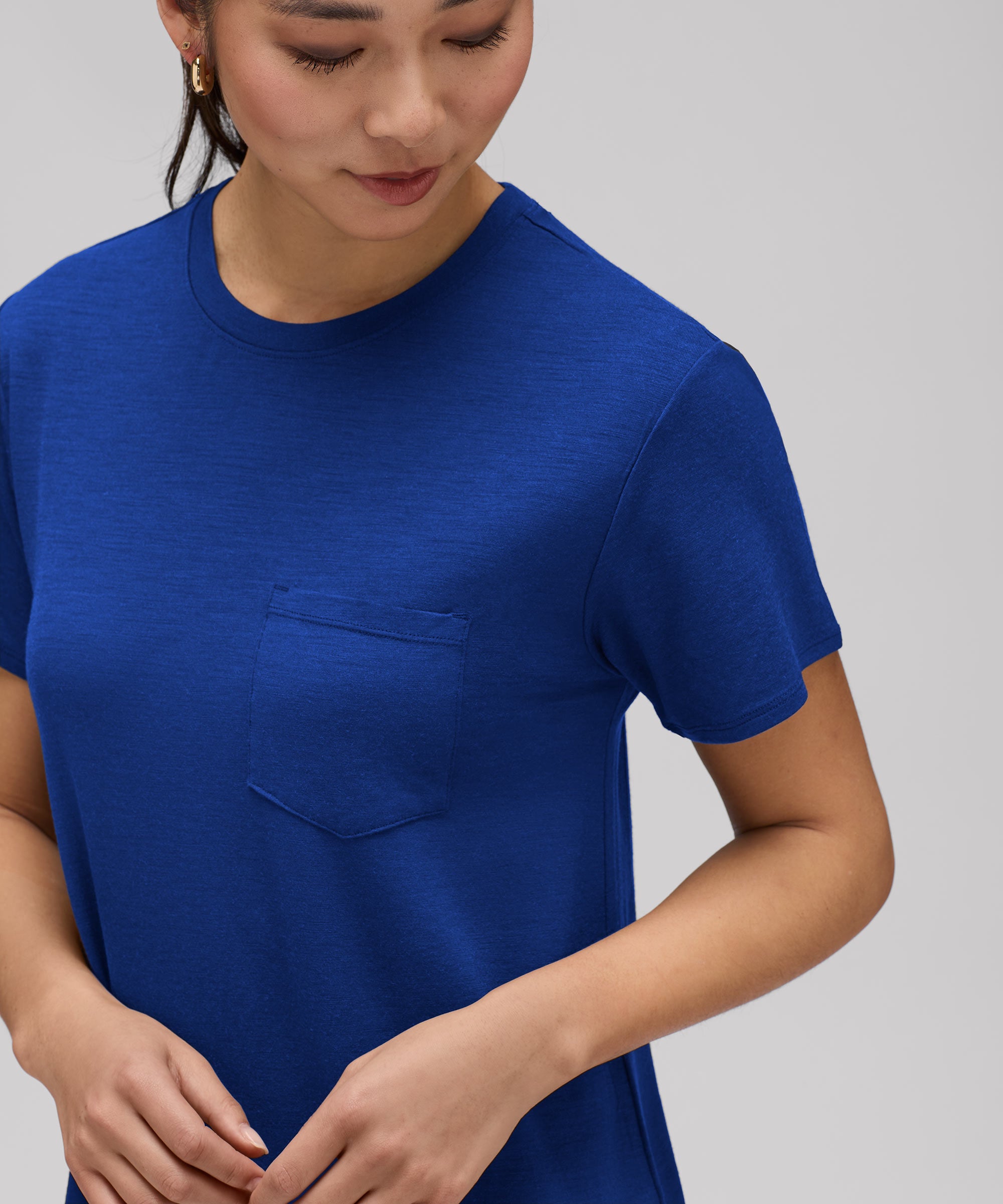 Women's Merino T-Shirt Dress、mySite、noshort