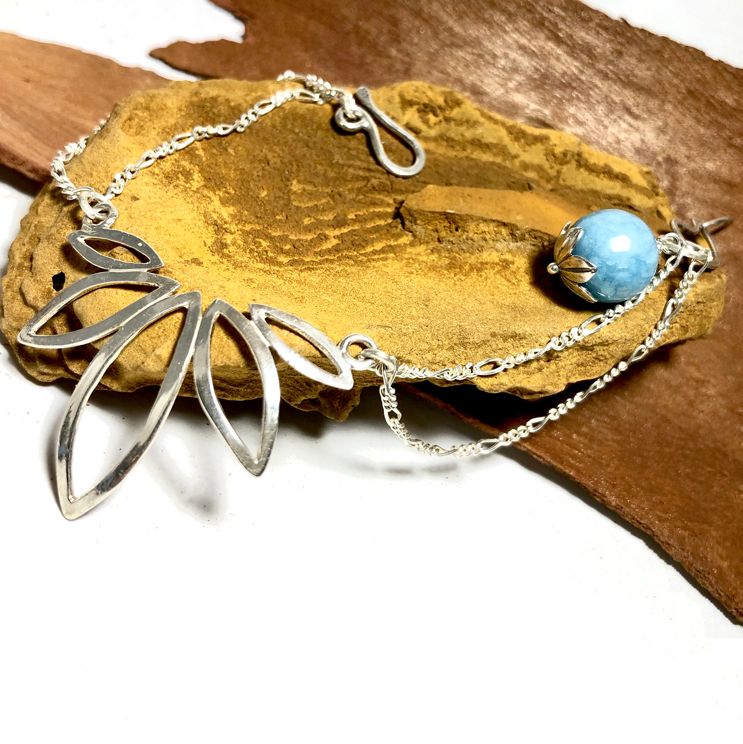 Silver Lotus Bracelet、mySite、topwebapps