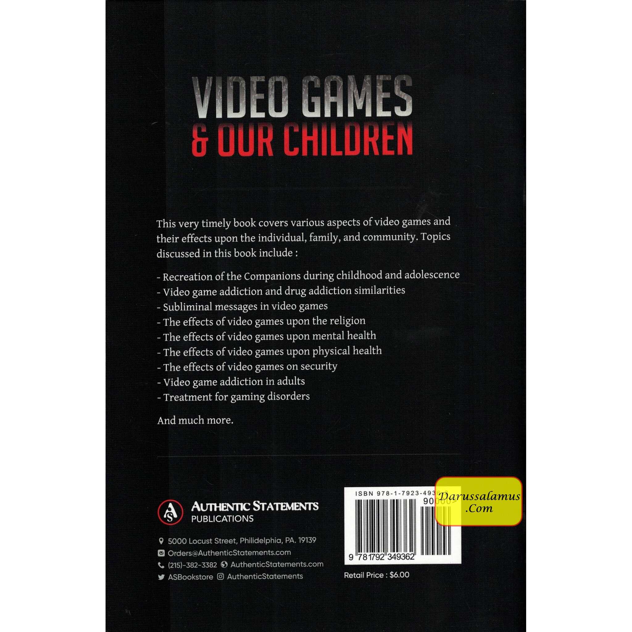 Video Games & Our Children By Shaykh Dr. Saeed Ibn Saalim Ad-Darmaki、mySite、topwebapps