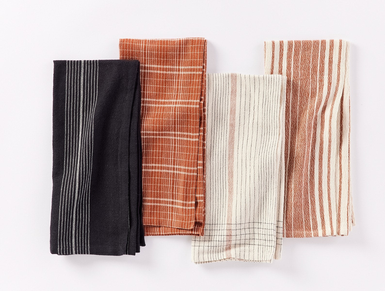  Fillmore Organic Kitchen Towels, Set of 4 - Renewed、mySite、sugarbowlscore