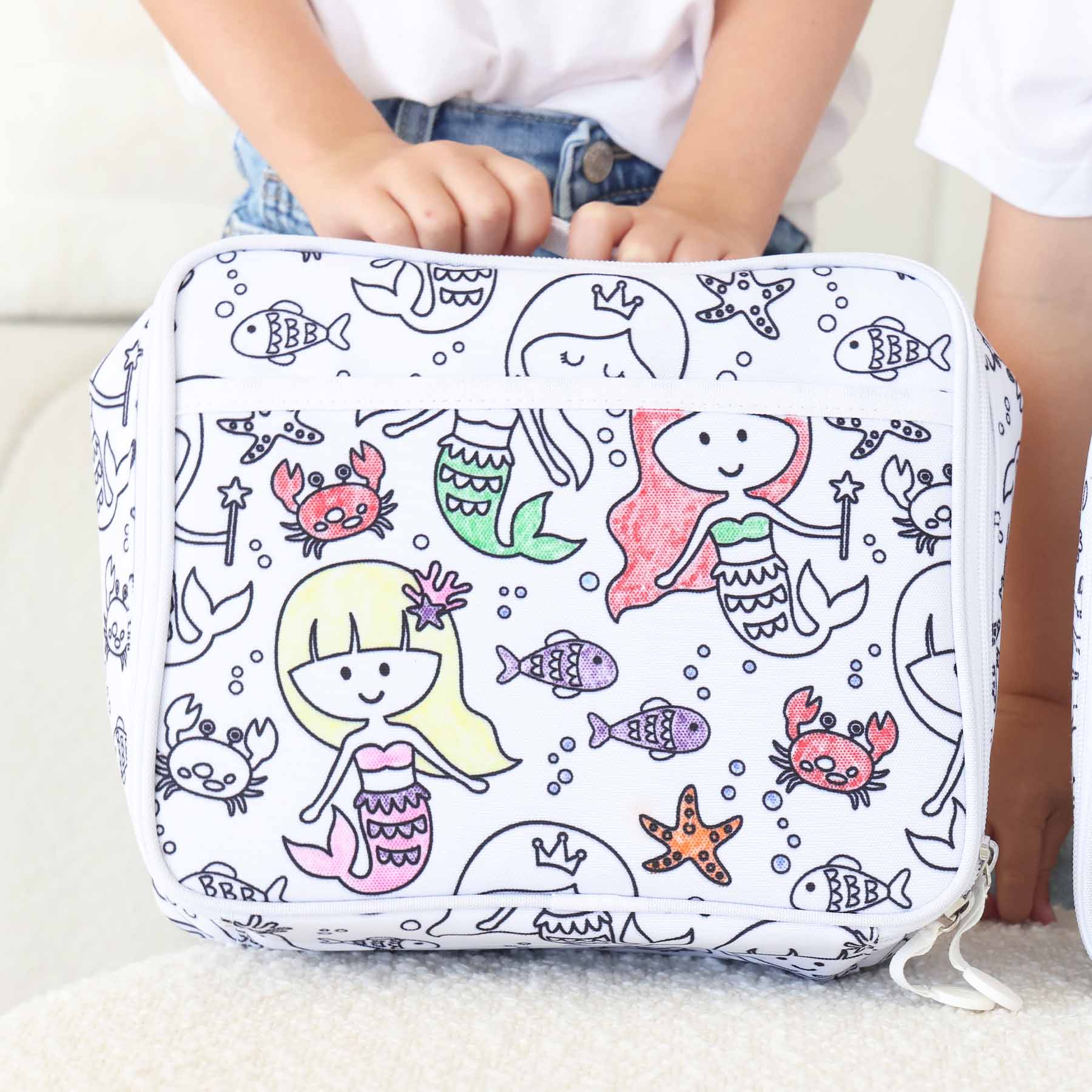  Kids Colorable Lunchbox | Mermaid Magic、mySite、layawaytickets