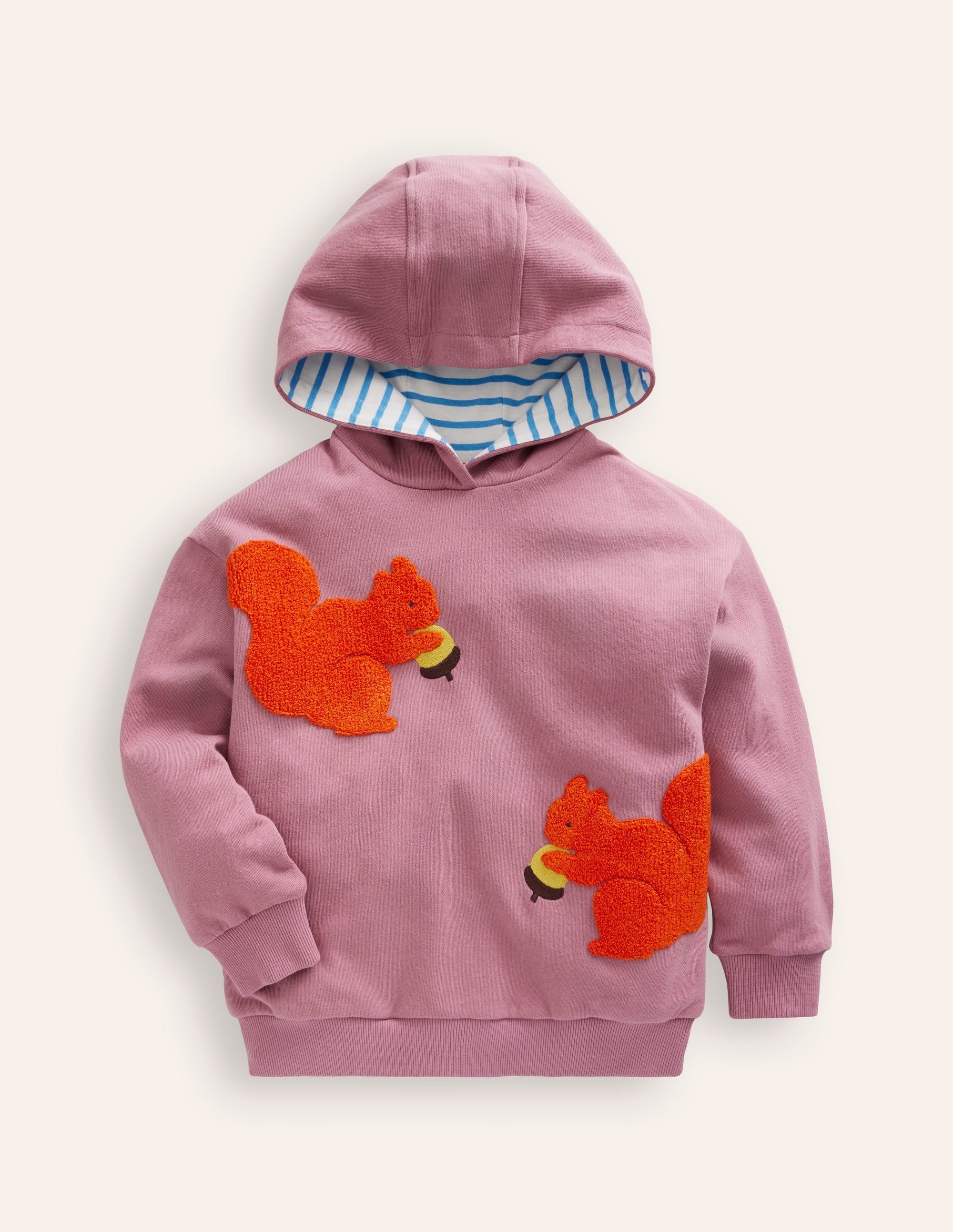  Appliqué Hoody-Soft Lavender Squirrel、mySite、ashleygrahame