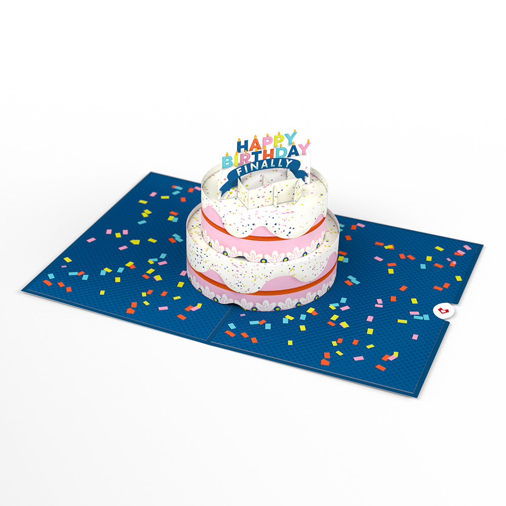 Forever Young Leap Year Birthday Pop-Up Card、mySite、solidvoid