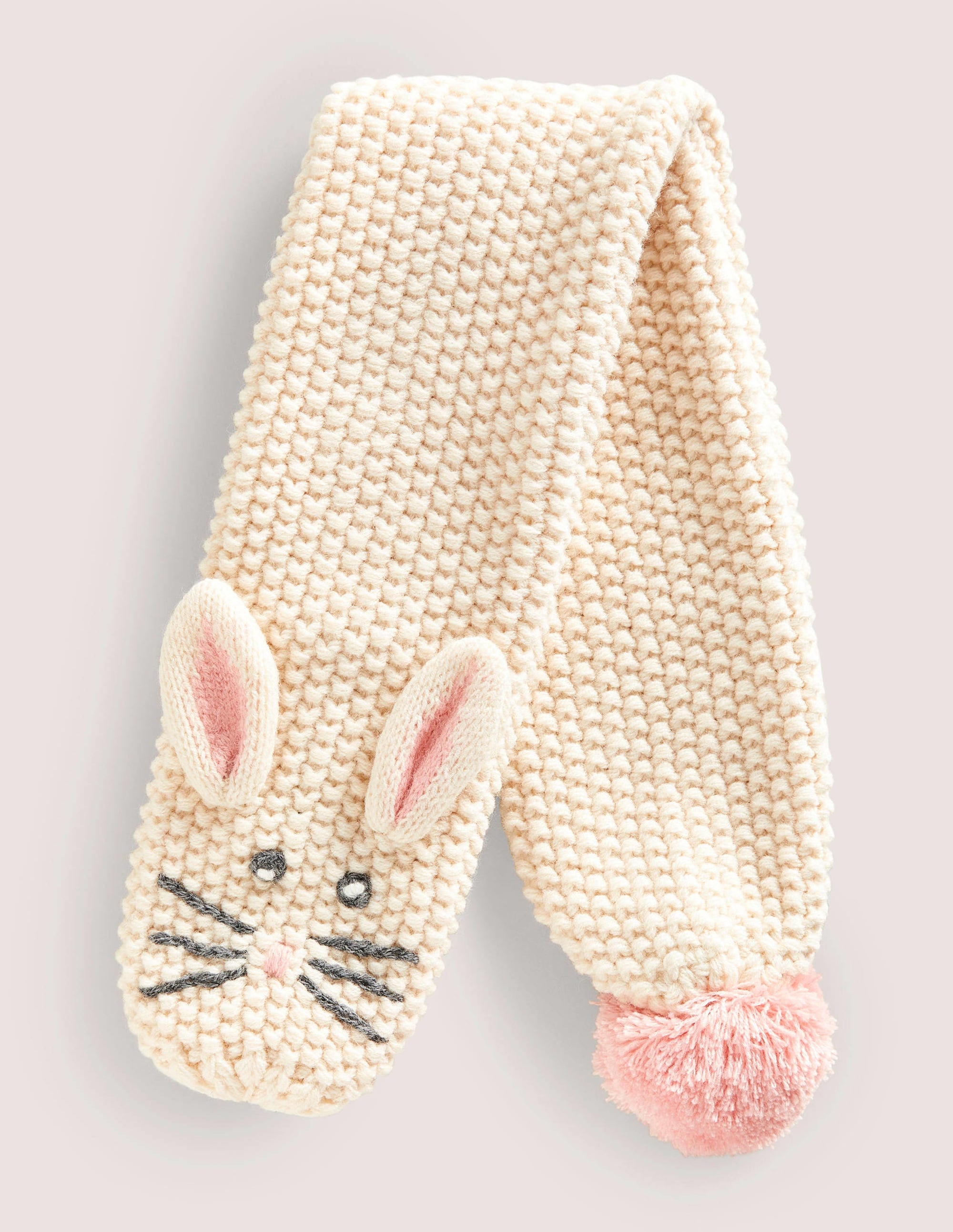  Novelty Scarf-Ivory Bunny、mySite、ashleygrahame