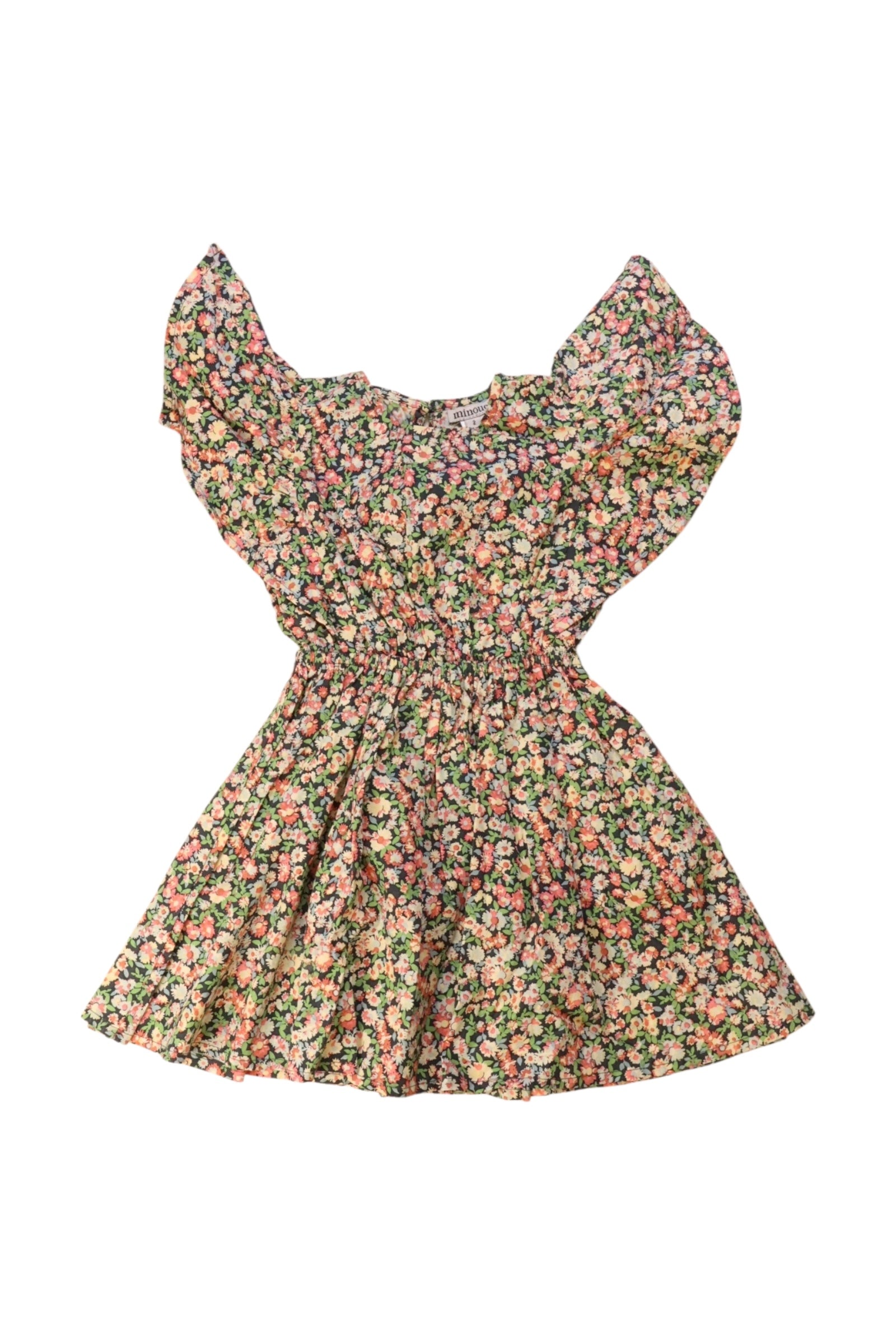 Minouche Floral Short Sleeve Dress 2T、mySite、g9winljtr