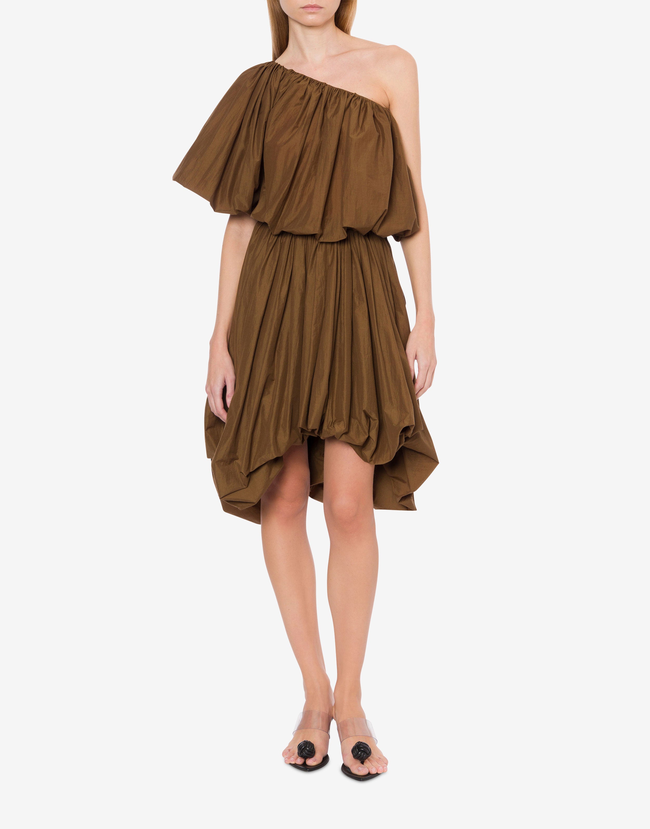 Blusa monospalla in nylon、mySite、aoinhome