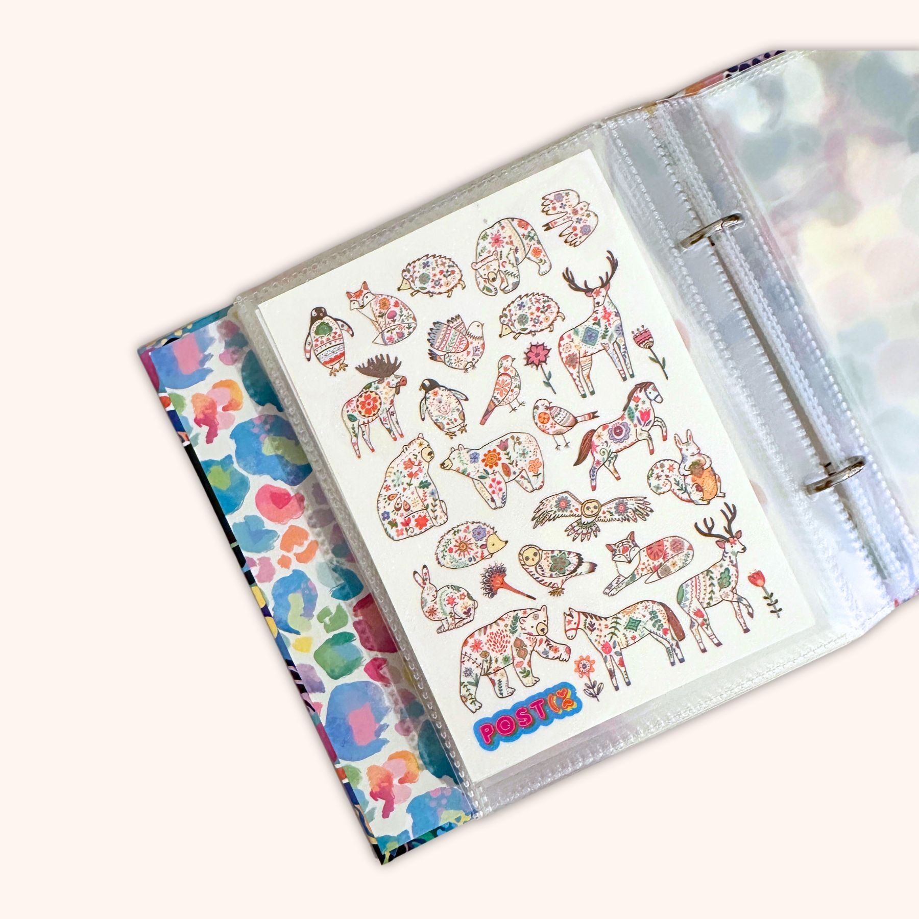  Postix Sticker Folder Refills - 1 Piece (2 pockets)、mySite、ghnorth