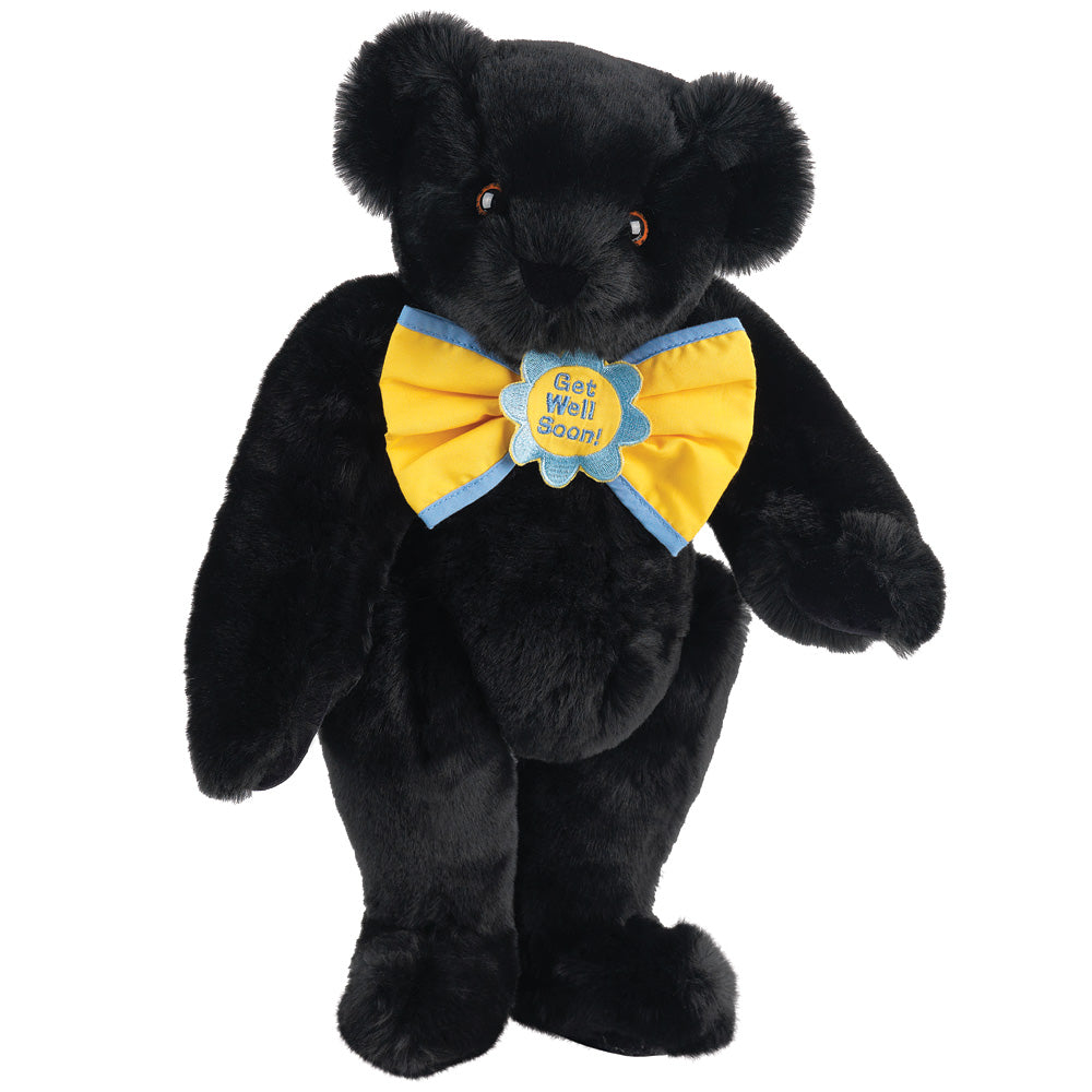 15 In. Get Well Bow Tie Bear、mySite、g9winljtr