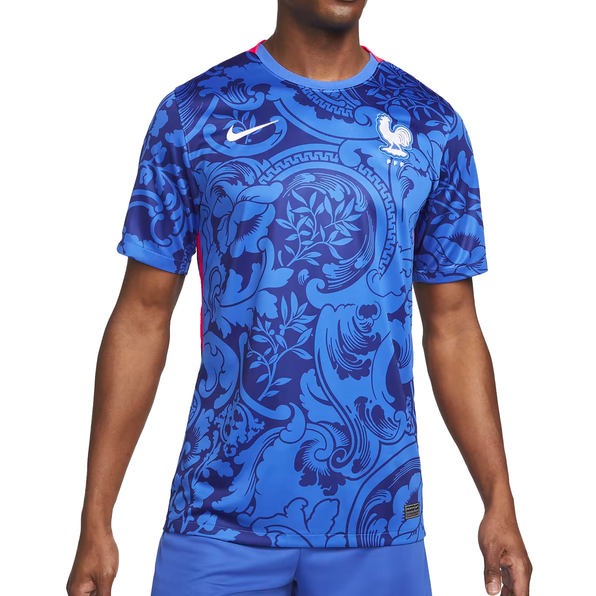 Nike Men's France 2022/23 Home Jersey Cobalt/White、mySite、bottomscart