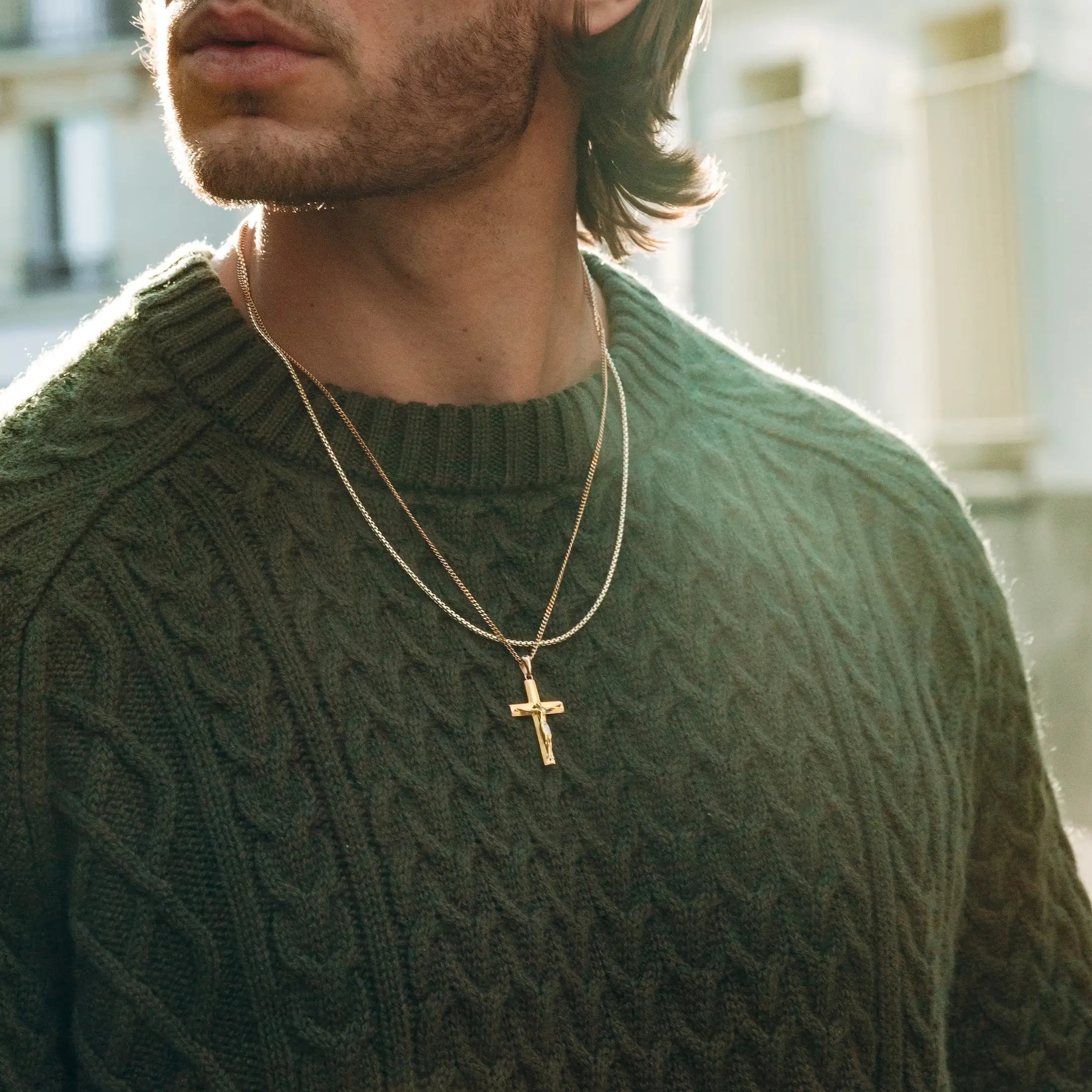 Crucifix Pendant - 14K Gold、mySite、botmansion