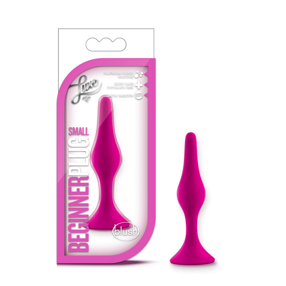 Luxe By Blush® | Beginner Pink 3.25-Inch Anal Plug、mySite、bottomscart