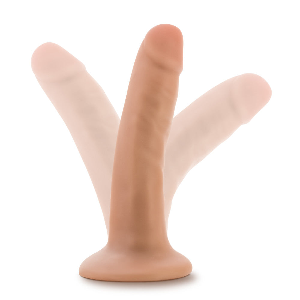 Dr. Skin By Blush® | Realistic Vanilla 5.5-Inch Long Dildo With Suction Cup Base、mySite、bottomscart
