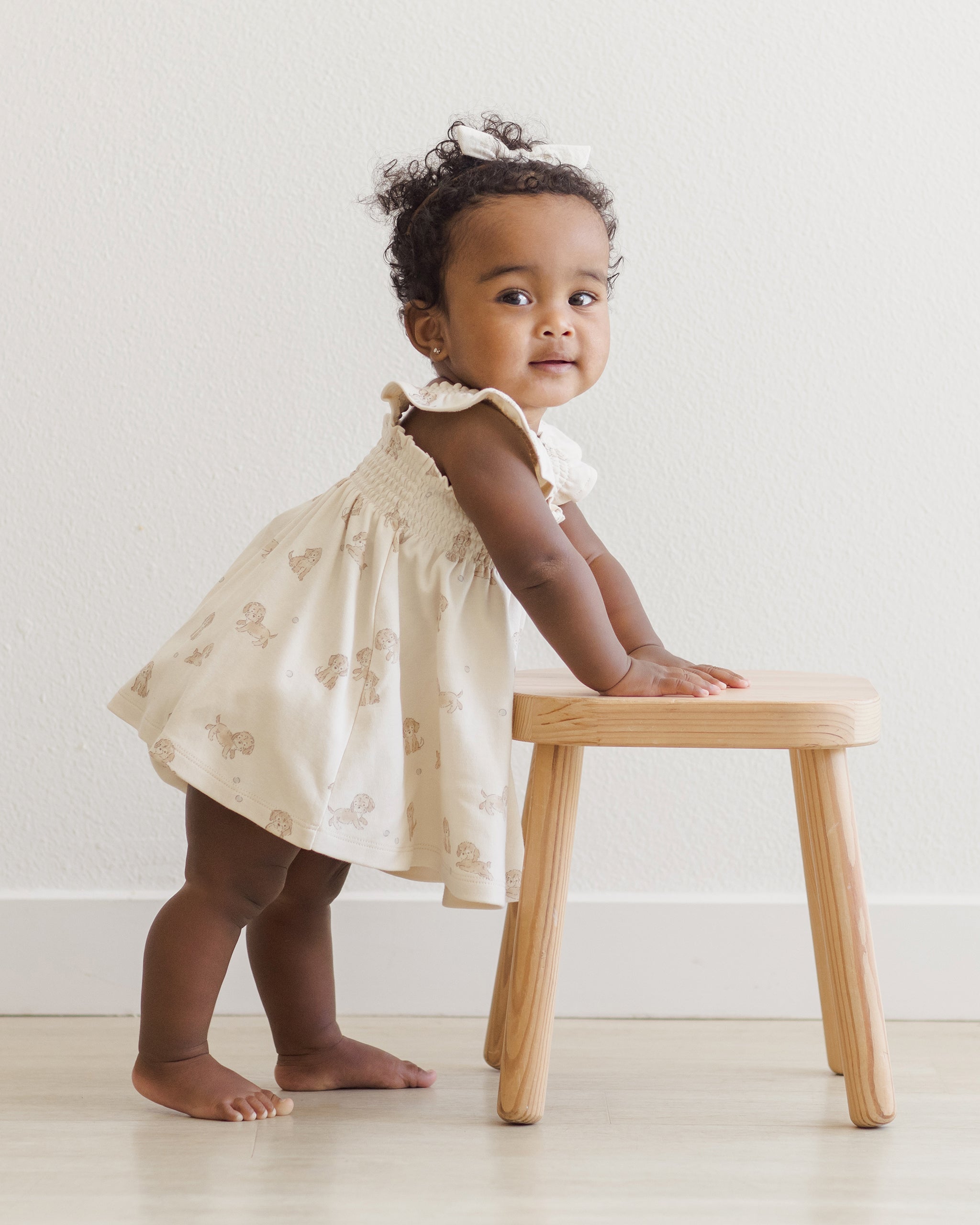  Smocked Jersey Dress || Puppies、mySite、layawaytickets