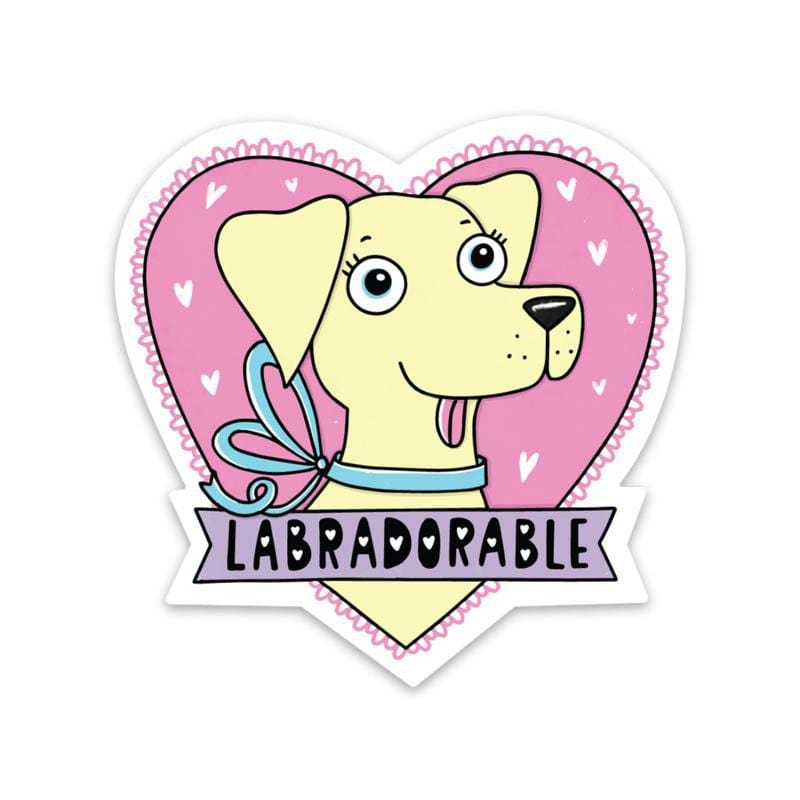  Labradorable Sticker - Yellow Lab、mySite、elrpsem3k