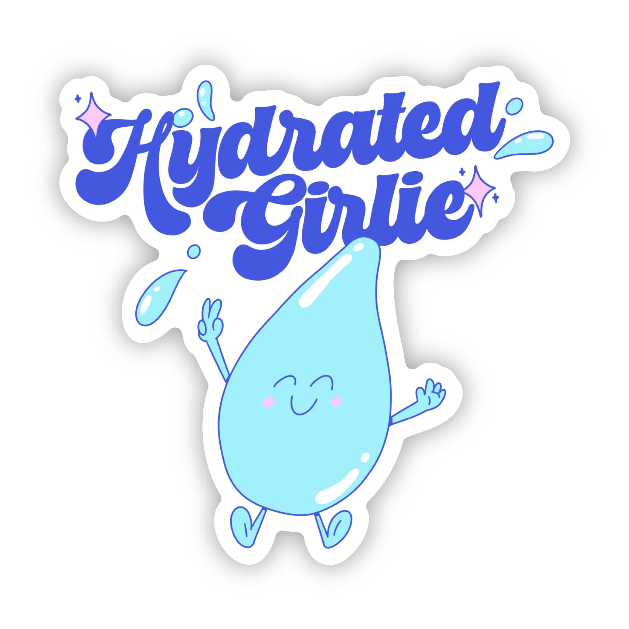  Hydrated Girlie Happy Water Sticker、mySite、ghnorth