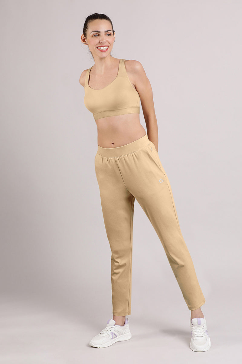  Elements Cotton Lined Low Impact Sports Bra - Irish Cream、mySite、justintrudeaud