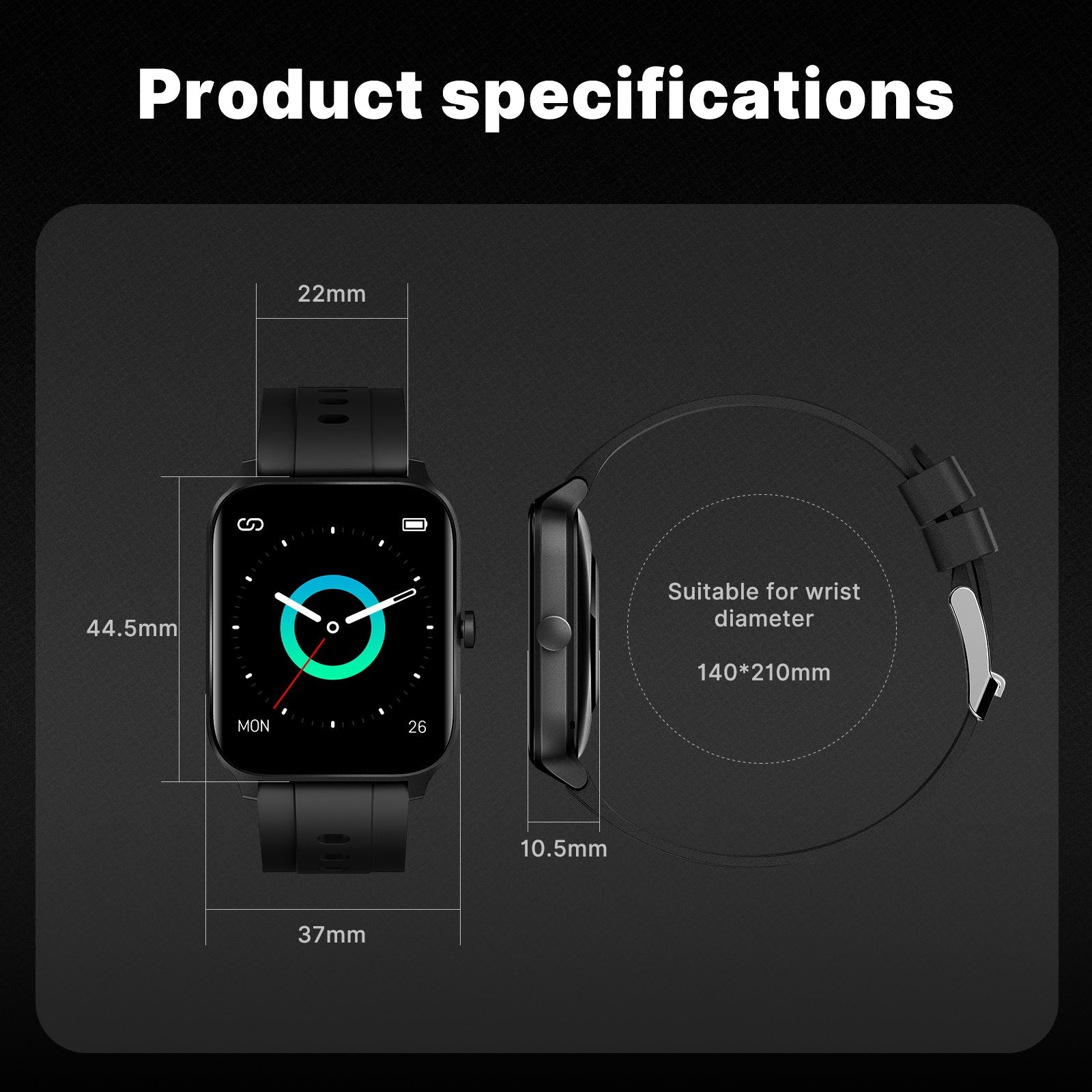 Smart Watch Alexa Built-in Fitness Tracker Heart Rate and Blood Oxygen Monitor、mySite、fannypackpong