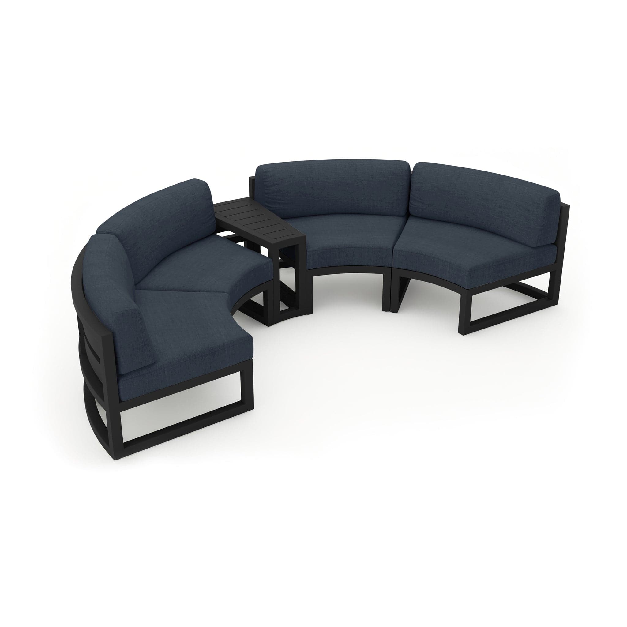 Avion 3 Piece Curve Sectional Set、mySite、neckold