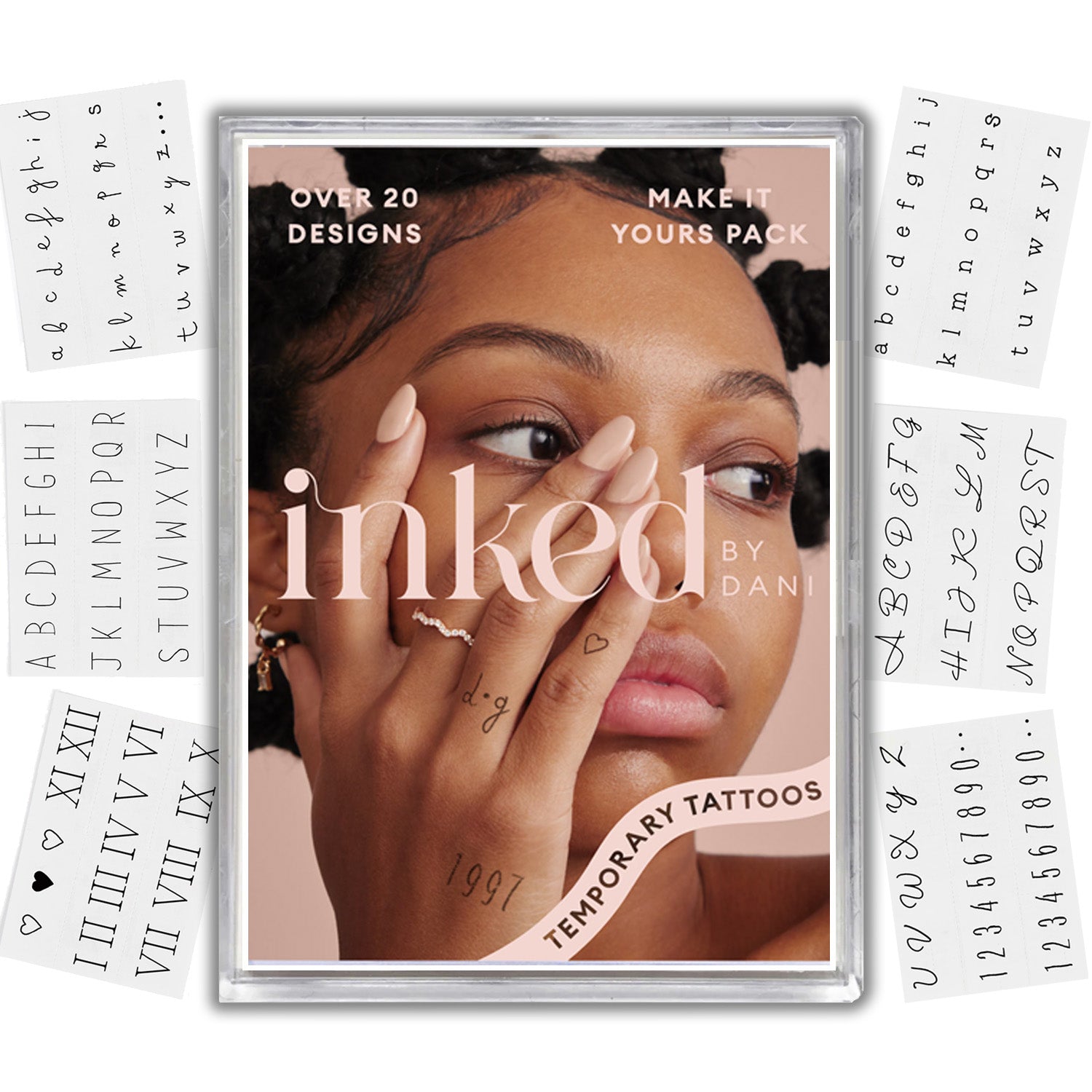  Make It Yours Temporary Tattoo Pack、mySite、ghnorth