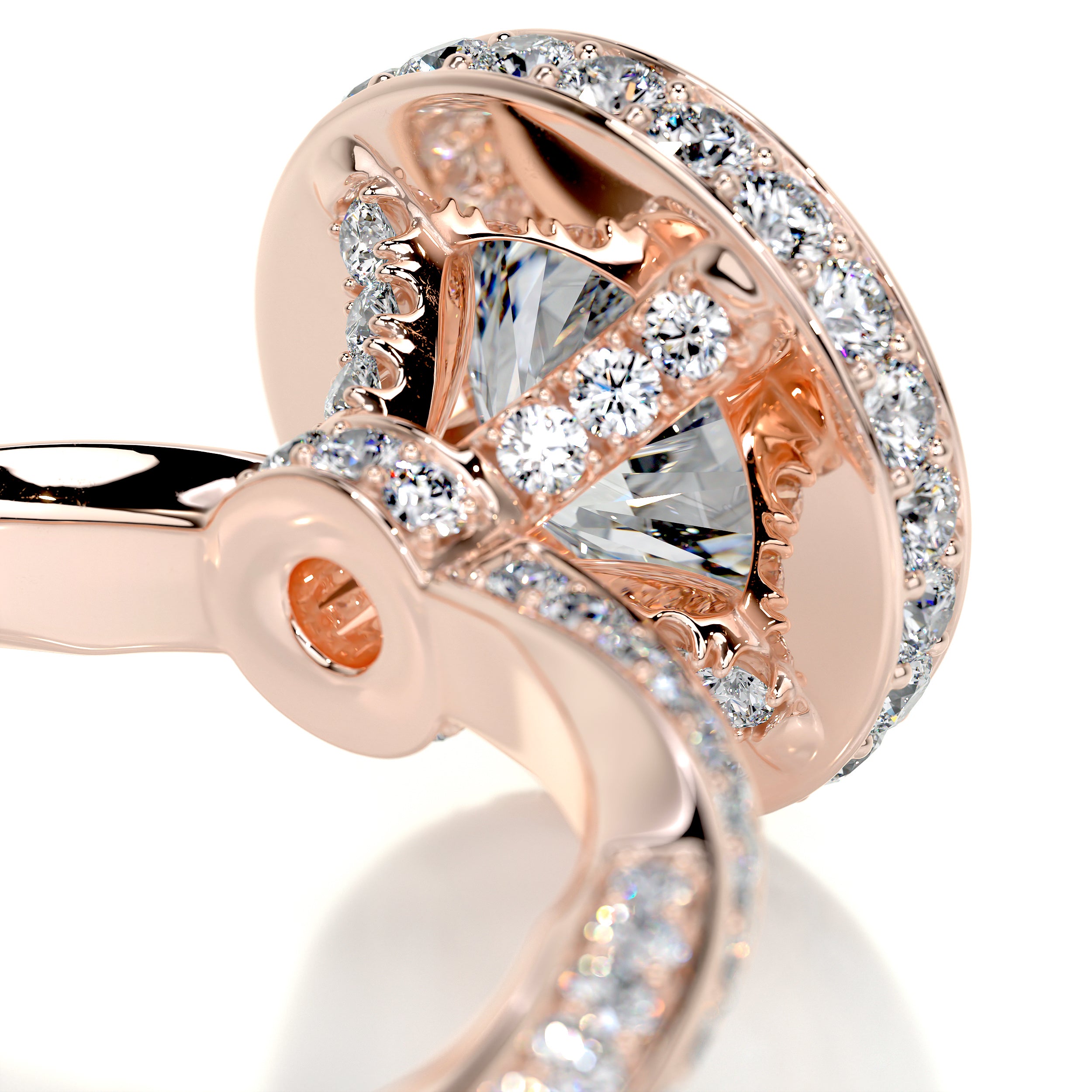 Sarina Diamond Engagement Ring -14K Rose Gold、mySite、hinf8tx79