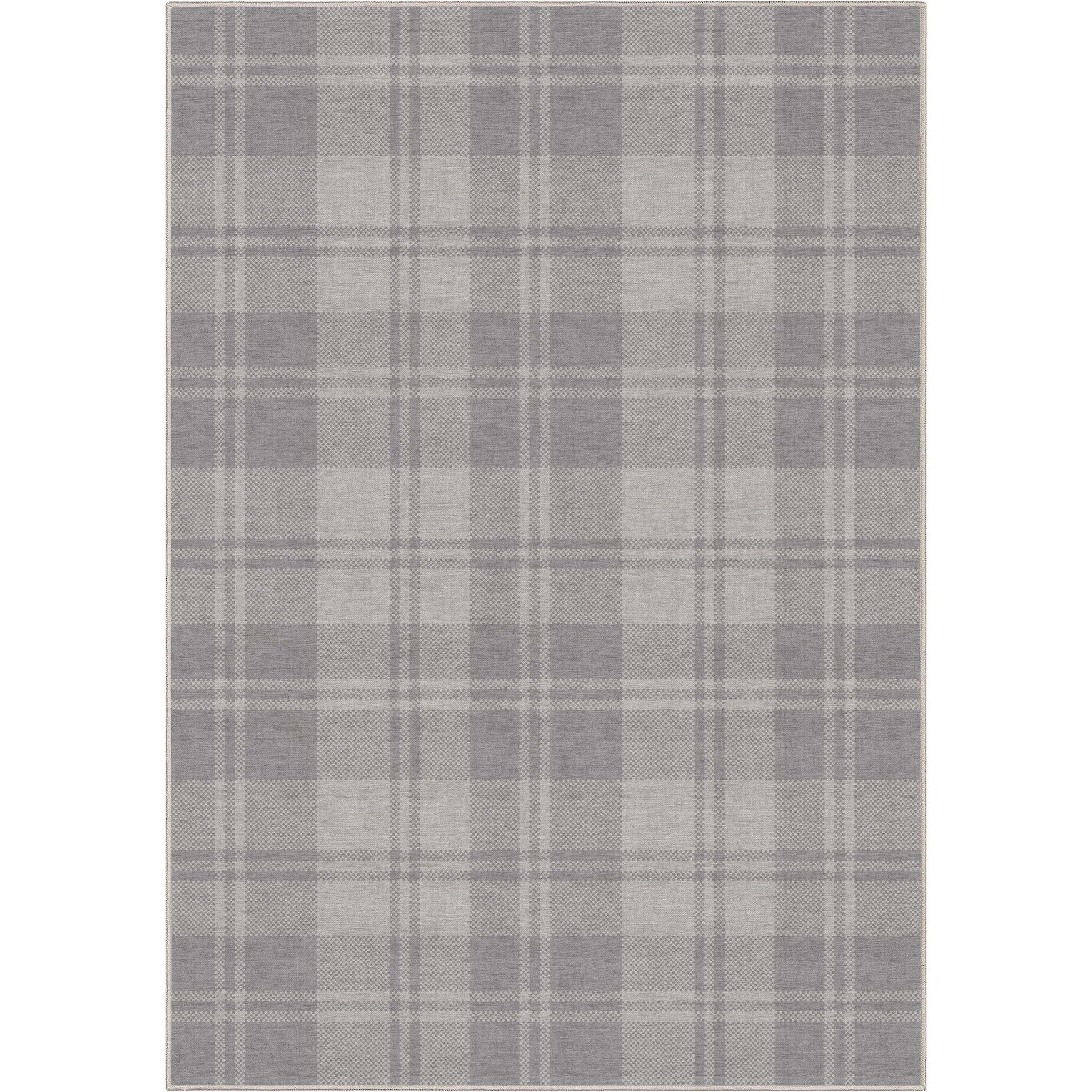 Plaid Modern Geometric Boxes Flat-Weave Rug、mySite、gigharbornorthrealestate