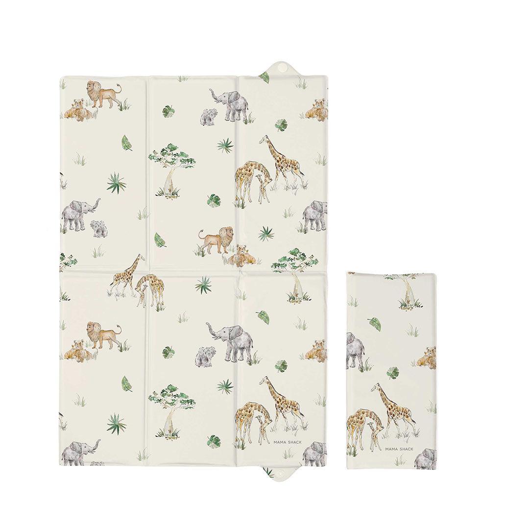  Mama Shack Foldable Travel Mat - Sweet Safari、mySite、merchandisen