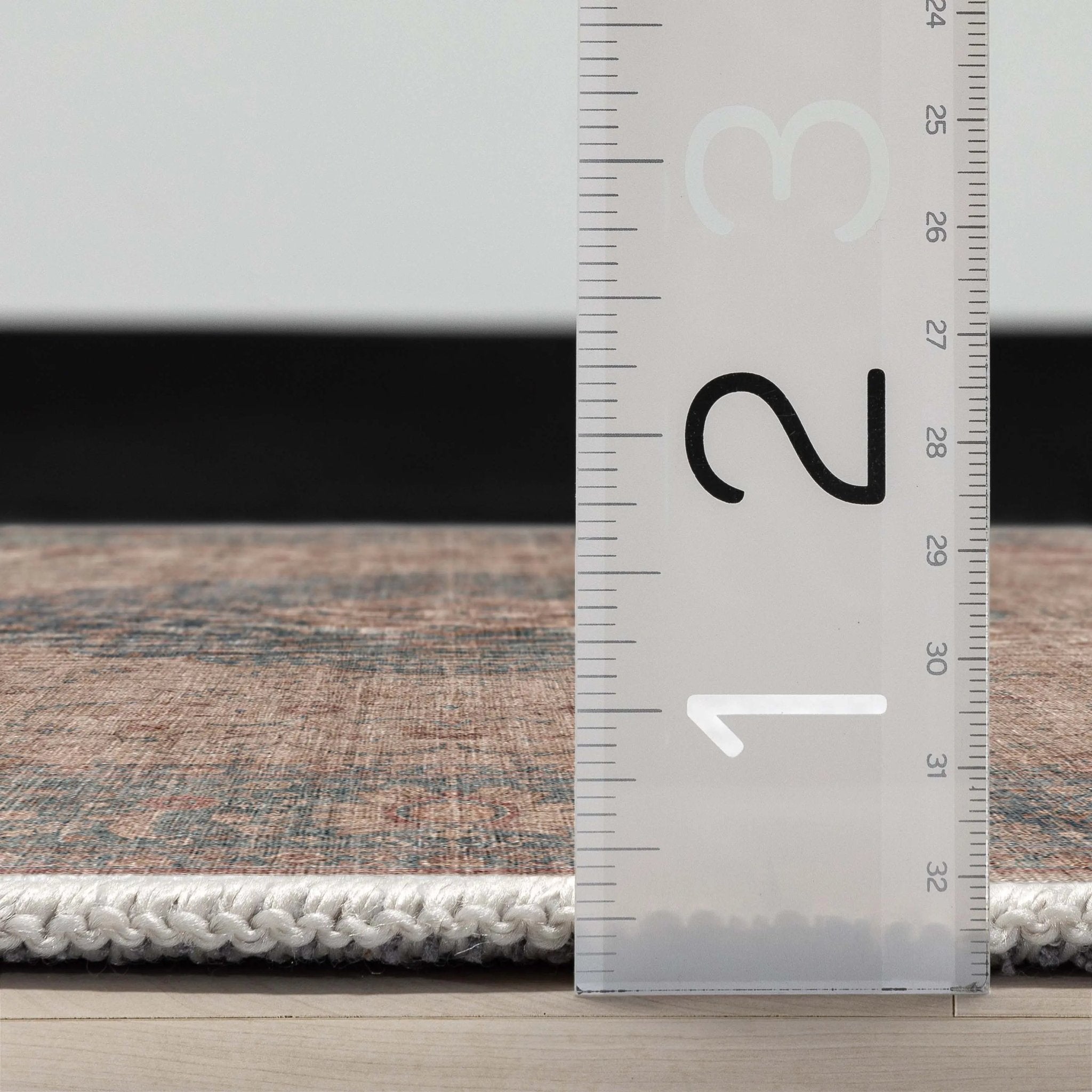 Asha 2-in-1 Odette Vintage Flat-Weave Rug + Rug Pad Included、mySite、gigharbornorthrealestate