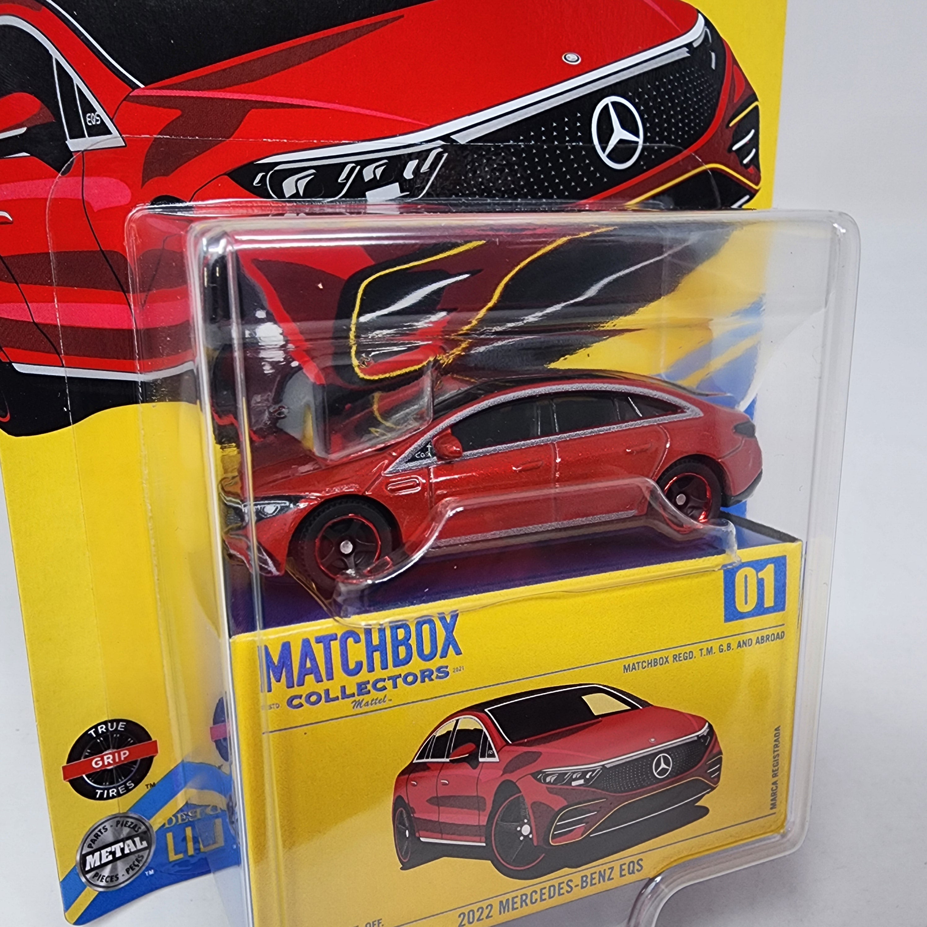 2022 Mercedes-Benz EQS #1 * 2025 Matchbox Collectors Series Case A、mySite、hgirdovlk