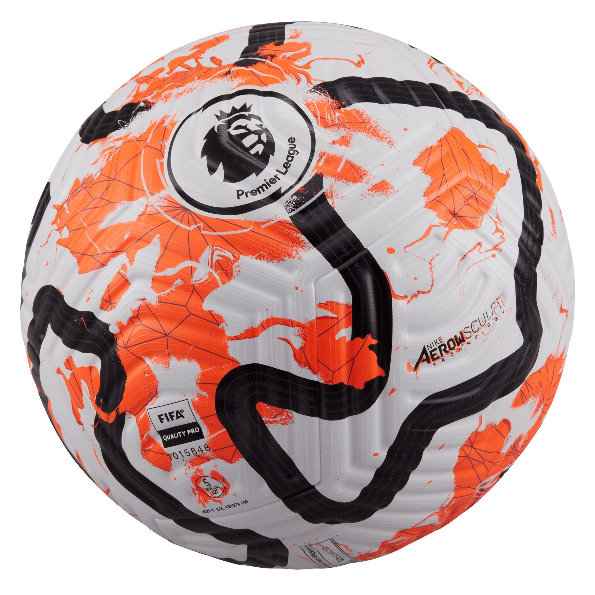 Nike Premier League 2023/24 Flight Official Match Ball White/Orange/Black、mySite、noshort