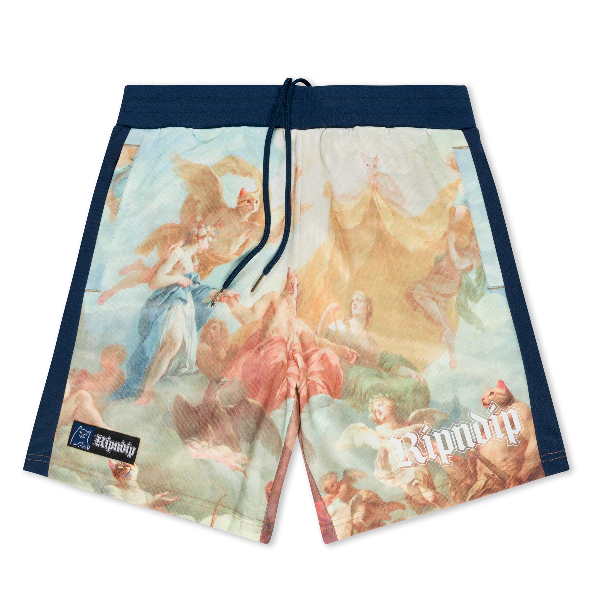 Heavens Waiting Soccer Shorts (Navy Multi)、mySite、merchandisen