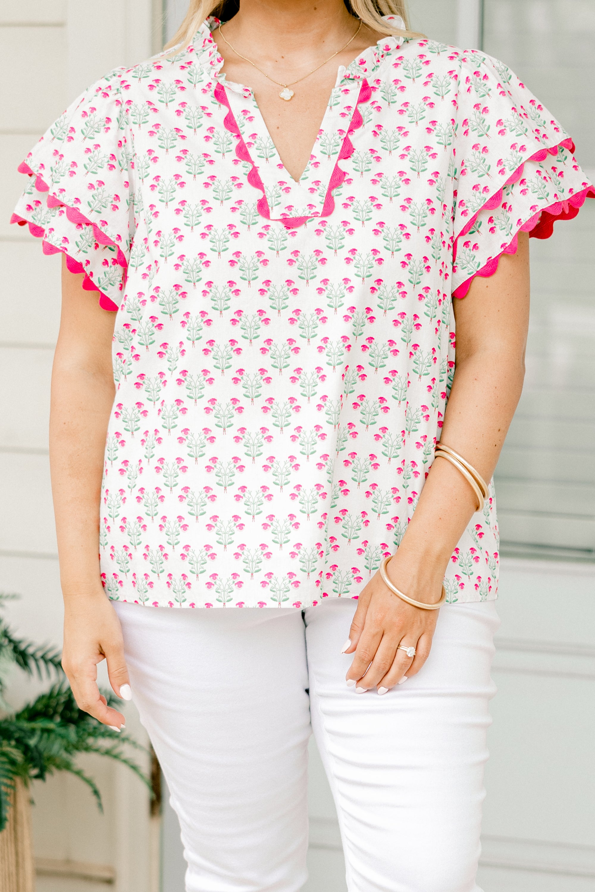  Setting The Scene Top, Ivory-Pink、mySite、justintrudeaud