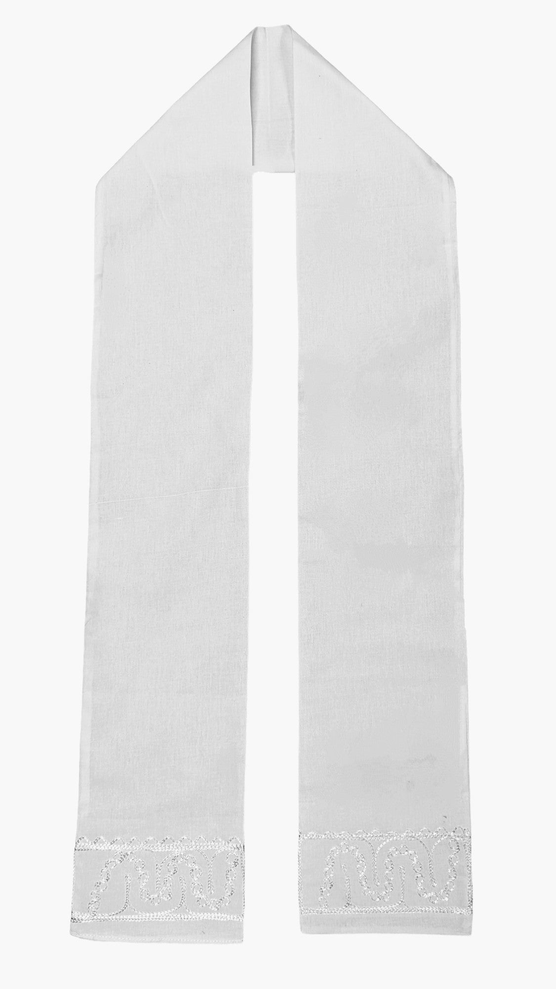 Dupsie's Jamani Essence Off-White Embroidered African Sash DP670S、mySite、solidvoid