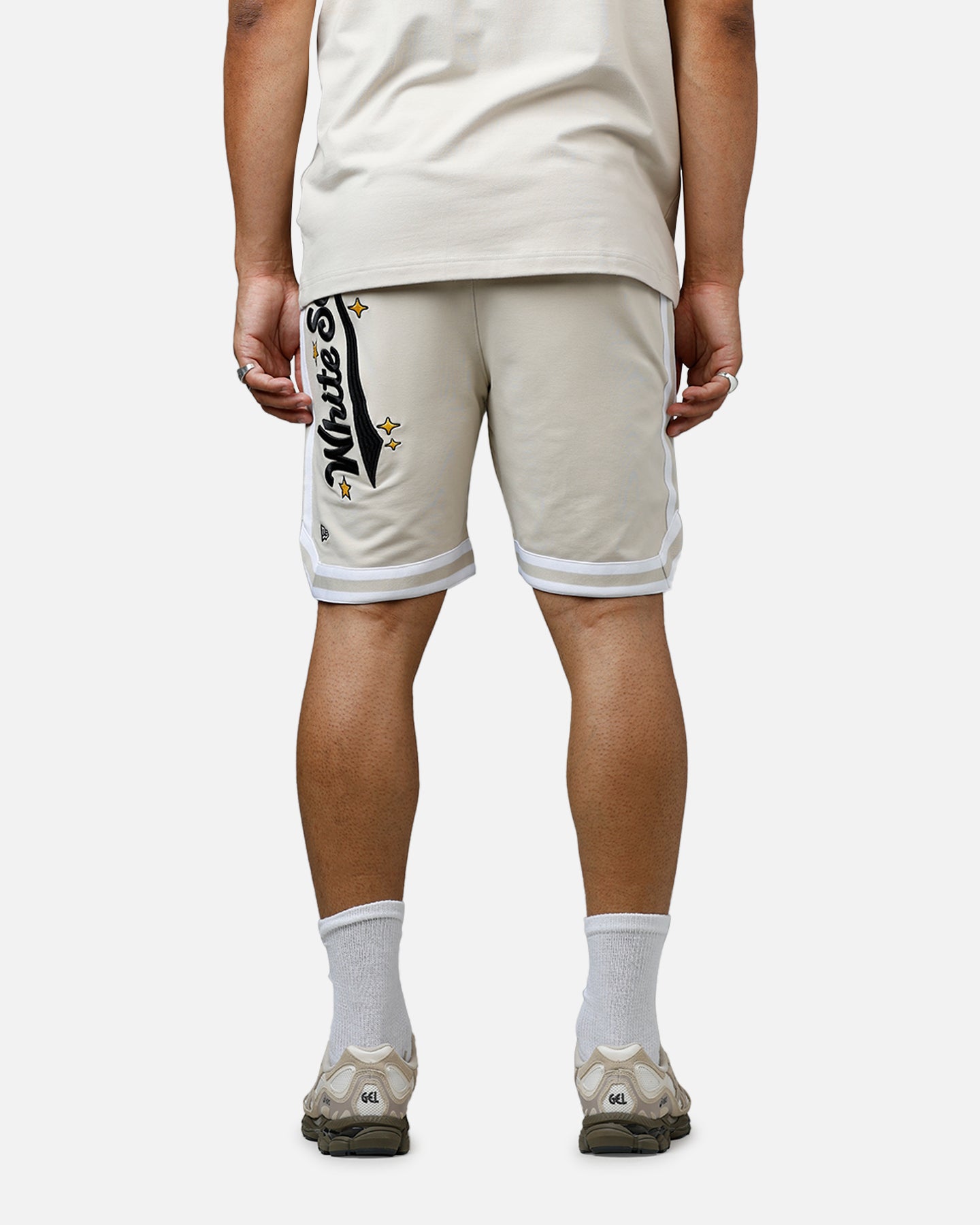 New Era Chicago White Sox 'Logo Select' Summer Shorts Stone、mySite、zt4zffjzw