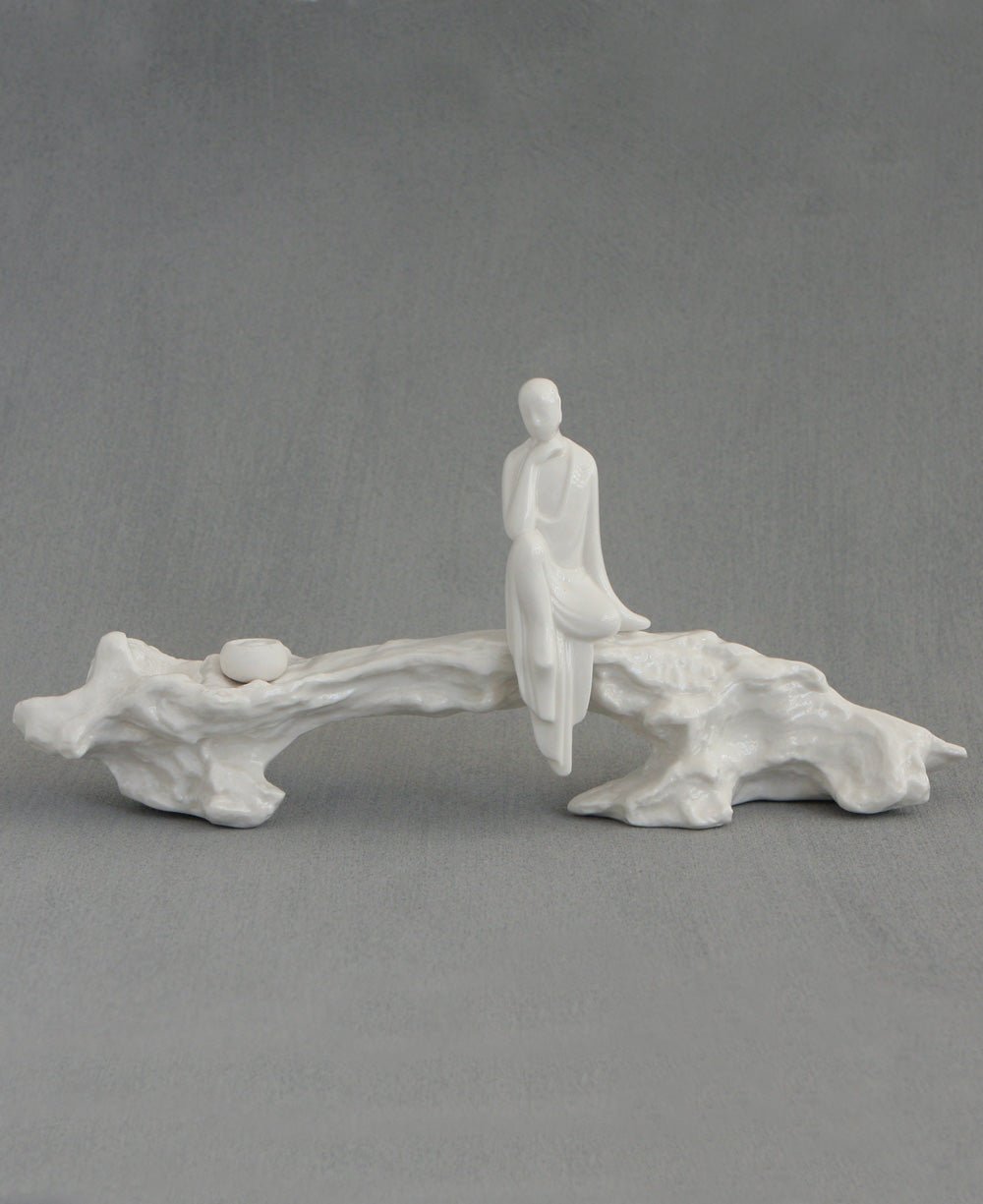 Contemplative Zen Monk Incense Stand and Statue、mySite、topwebapps