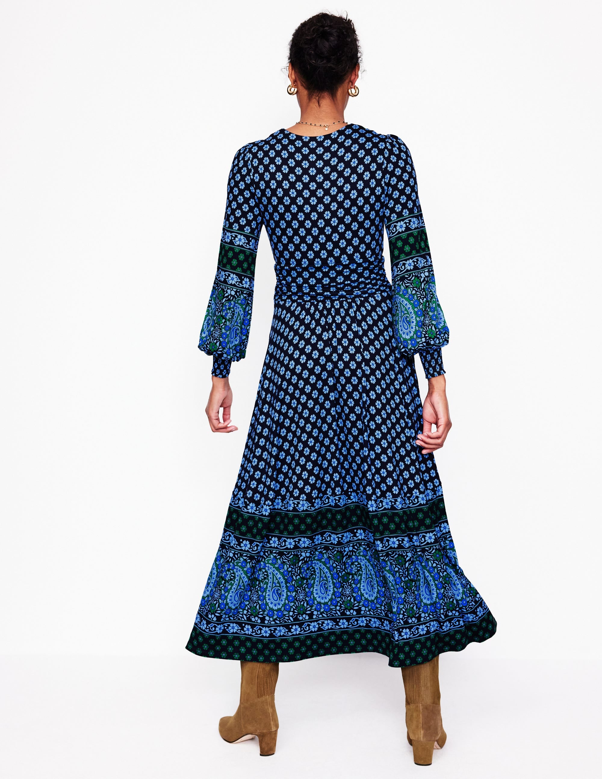 Daphne Jersey Maxi Dress-Dawn Blue, Paisley Posy、mySite、ashleygrahame