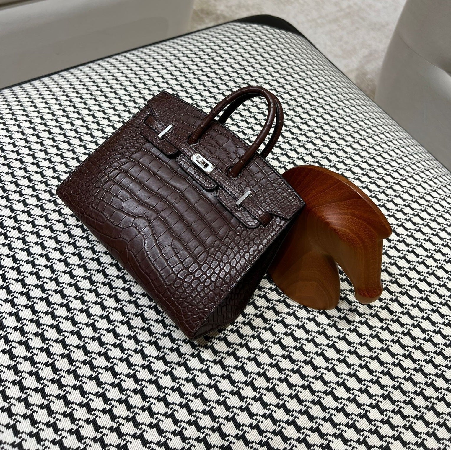 Hermes Birkin B20 Havane matte Croco Phw Stamp W、mySite、garminoutage.com