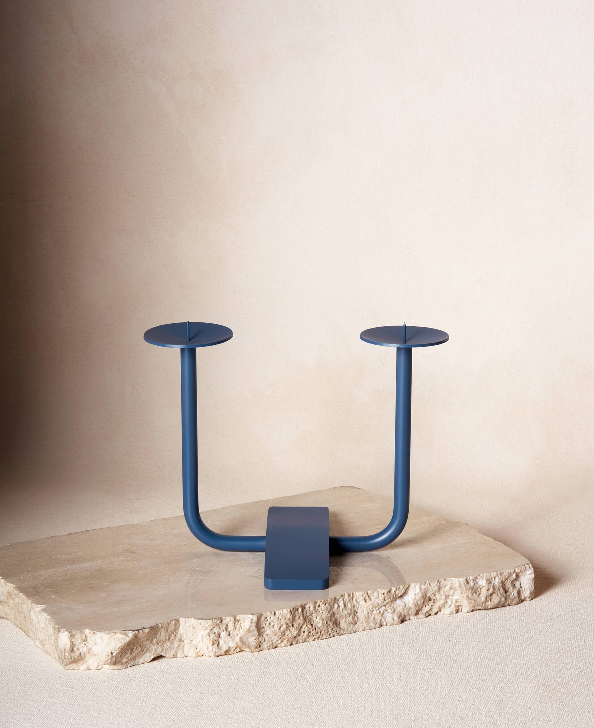 Rest Candleholder by Via Maris - Midnight、mySite、topwebapps