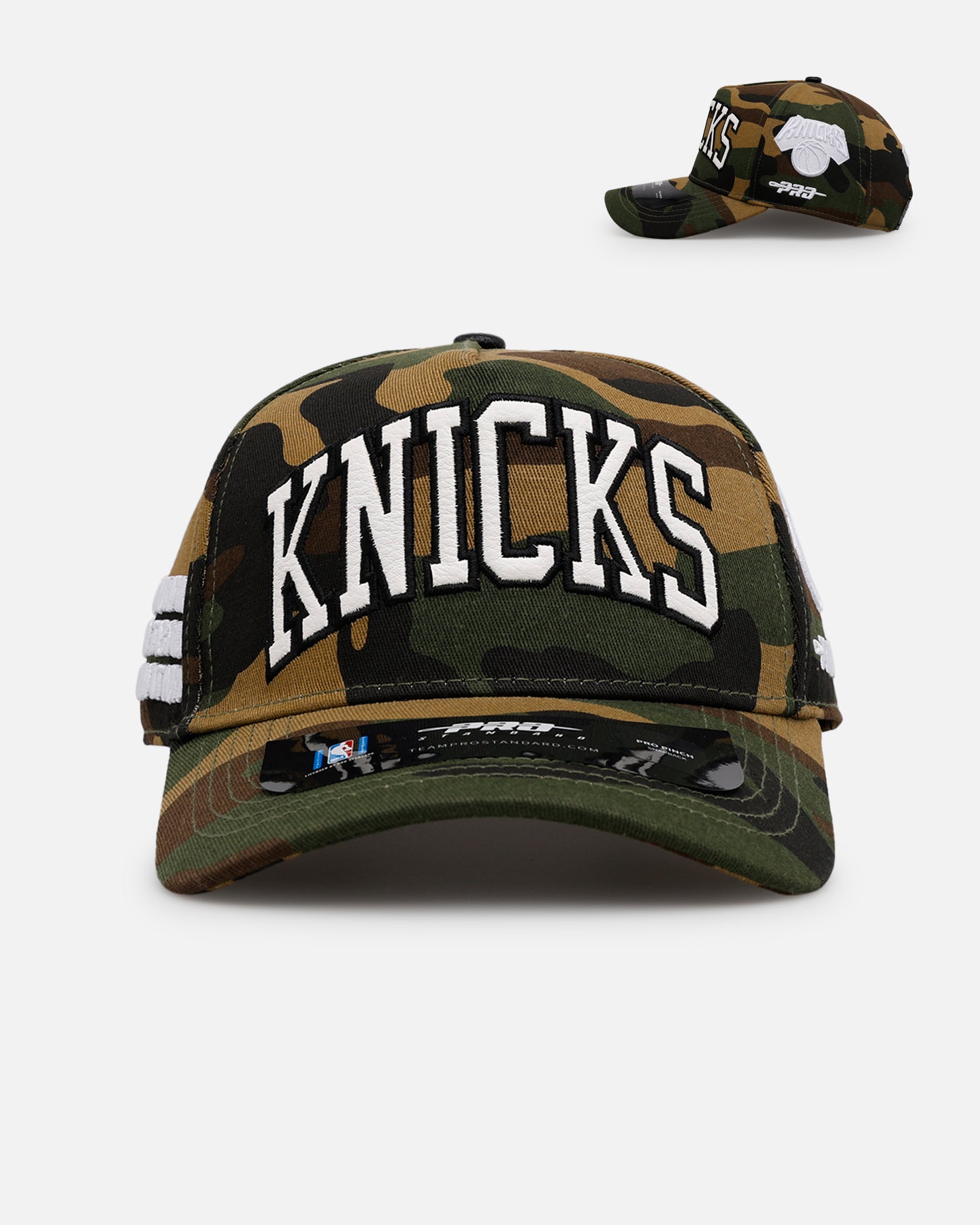 Pro Standard New York Knicks 'Woodland Camo' Pro Pinch Snapback Camo、mySite、zt4zffjzw