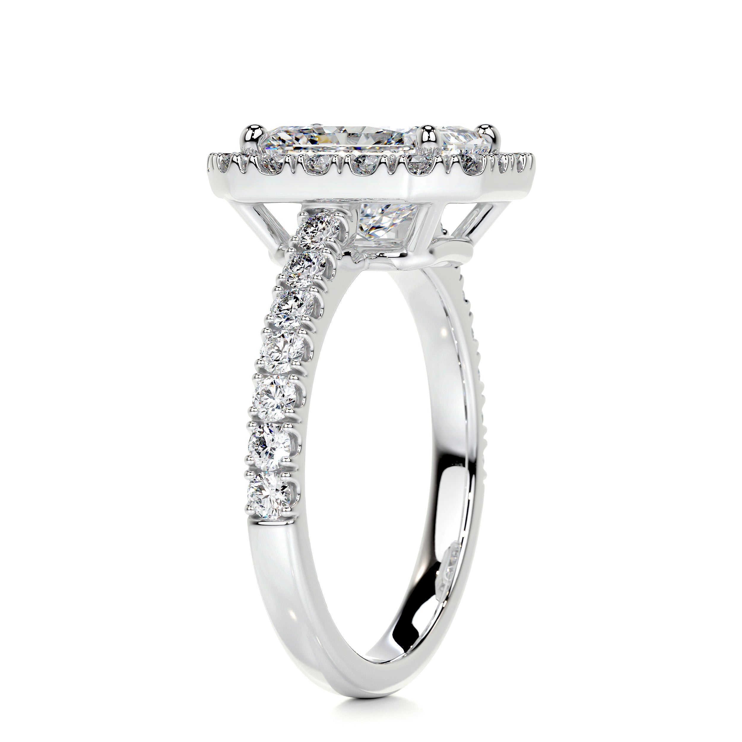Andrea Diamond Engagement Ring -18K White Gold (RTS)、mySite、hinf8tx79