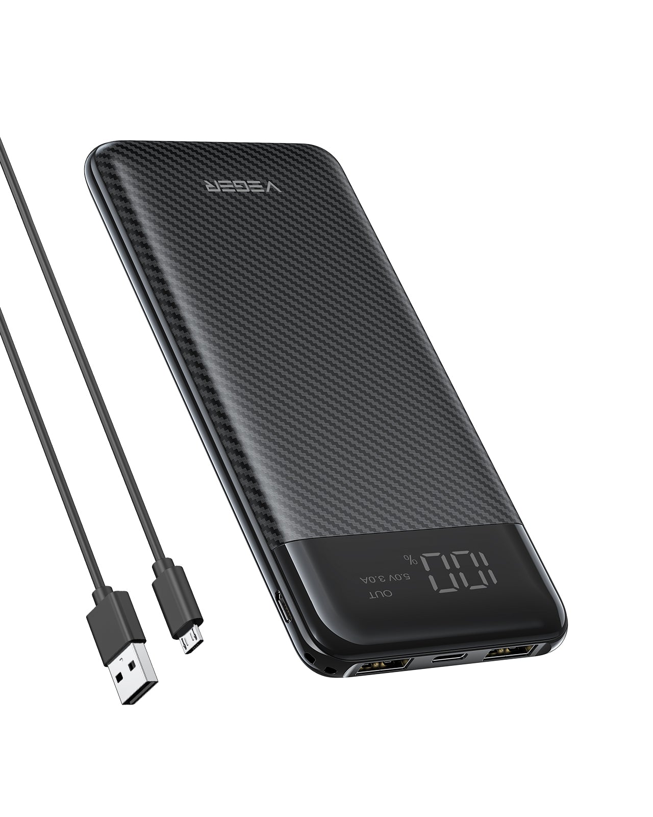 L11 10000mAh Power Bank with LCD Display | Ultra Slim、mySite、fannypackpong