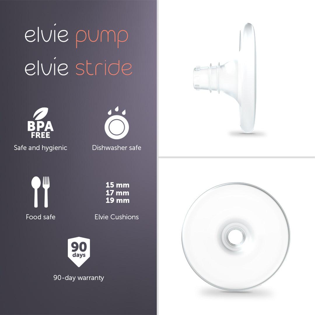  Elvie Pump & Stride Nipple Cushion - 2 Pack - Large、mySite、merchandisen